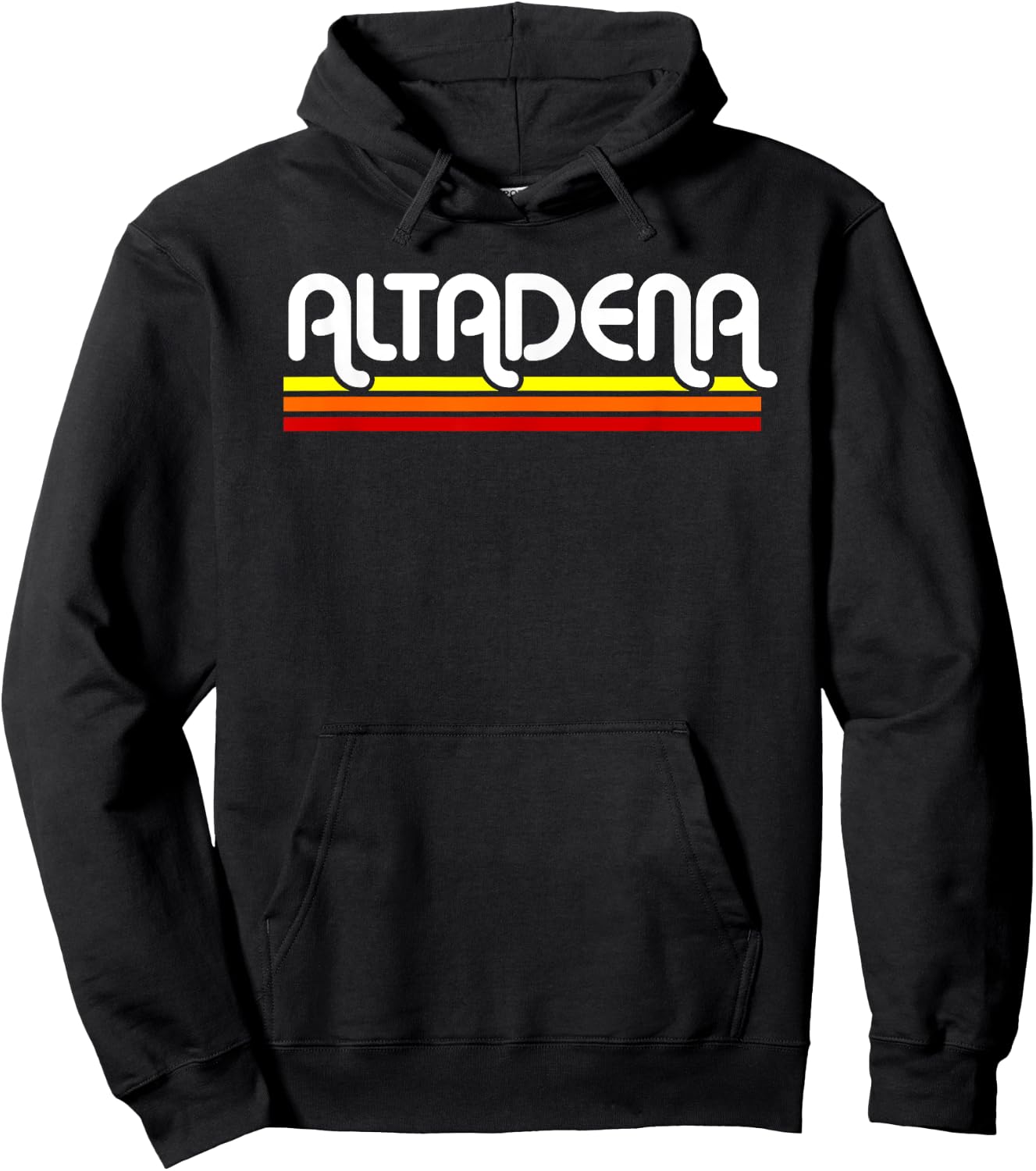 Altadena California Hoodie - Hoodie | Black