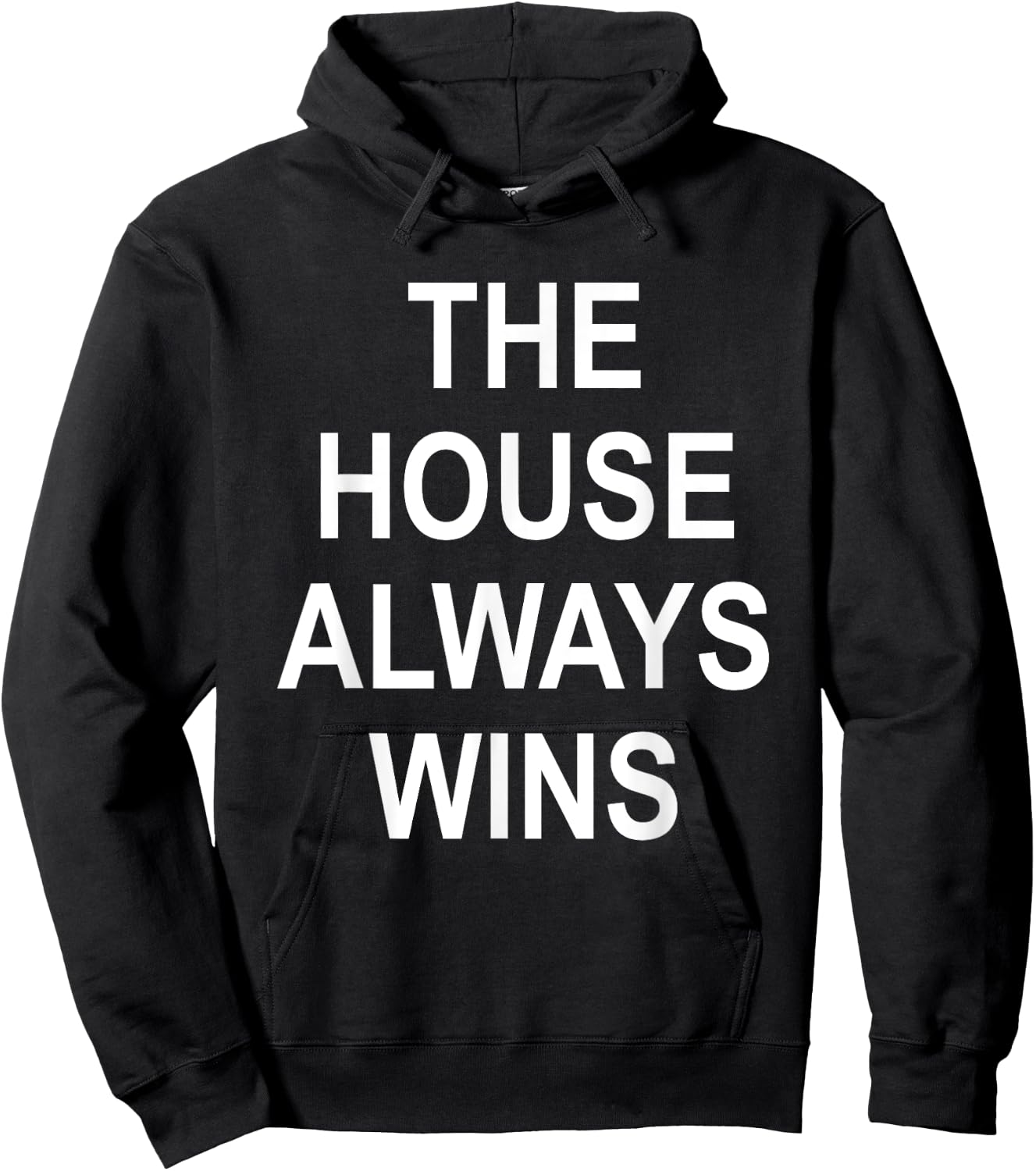 The House Always Wins Shirt,This is My Poker Face Card Game Hoodie - Hoodie | Black