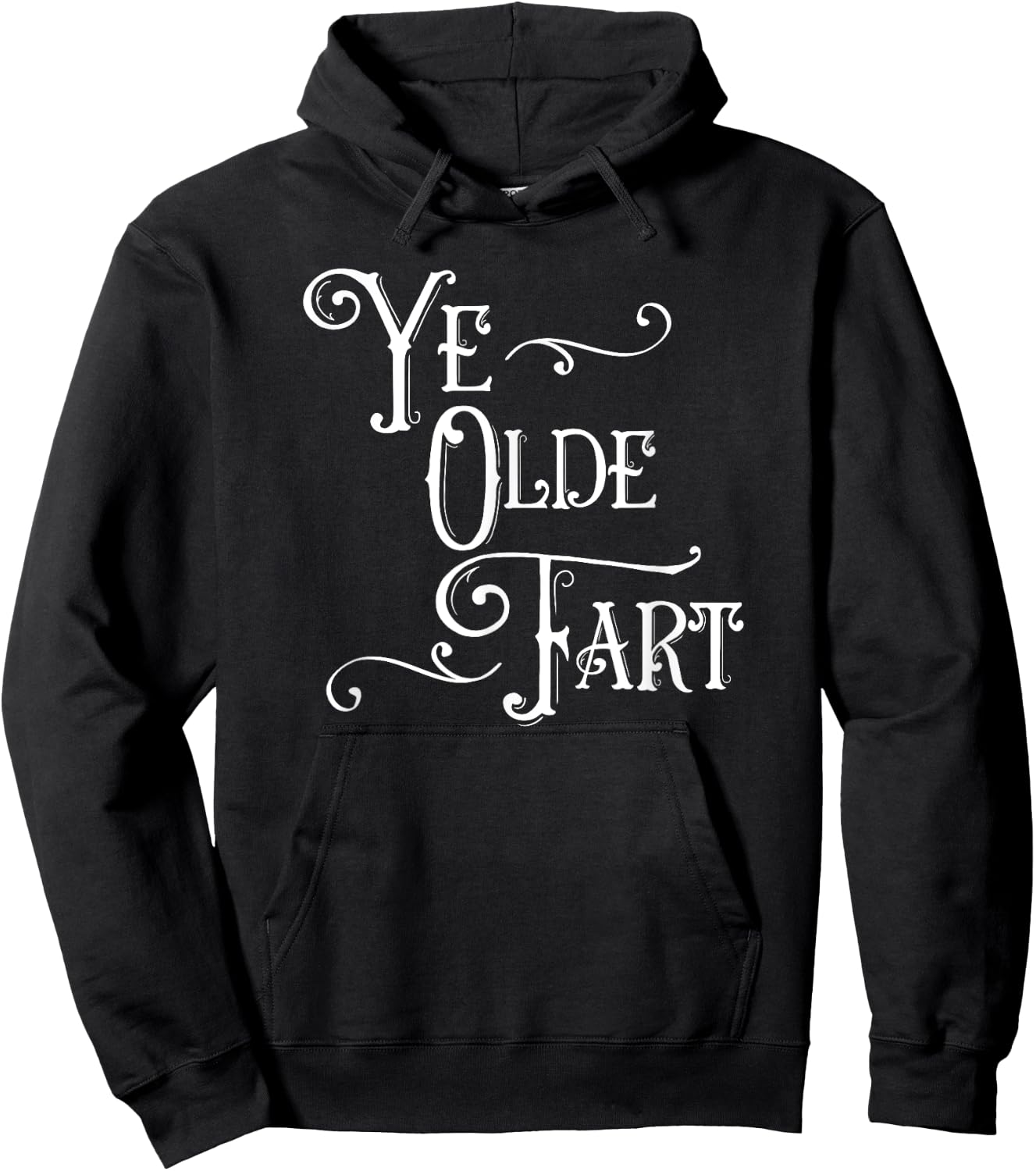 Ye Olde Fart Funny Hoodie - Hoodie | Black