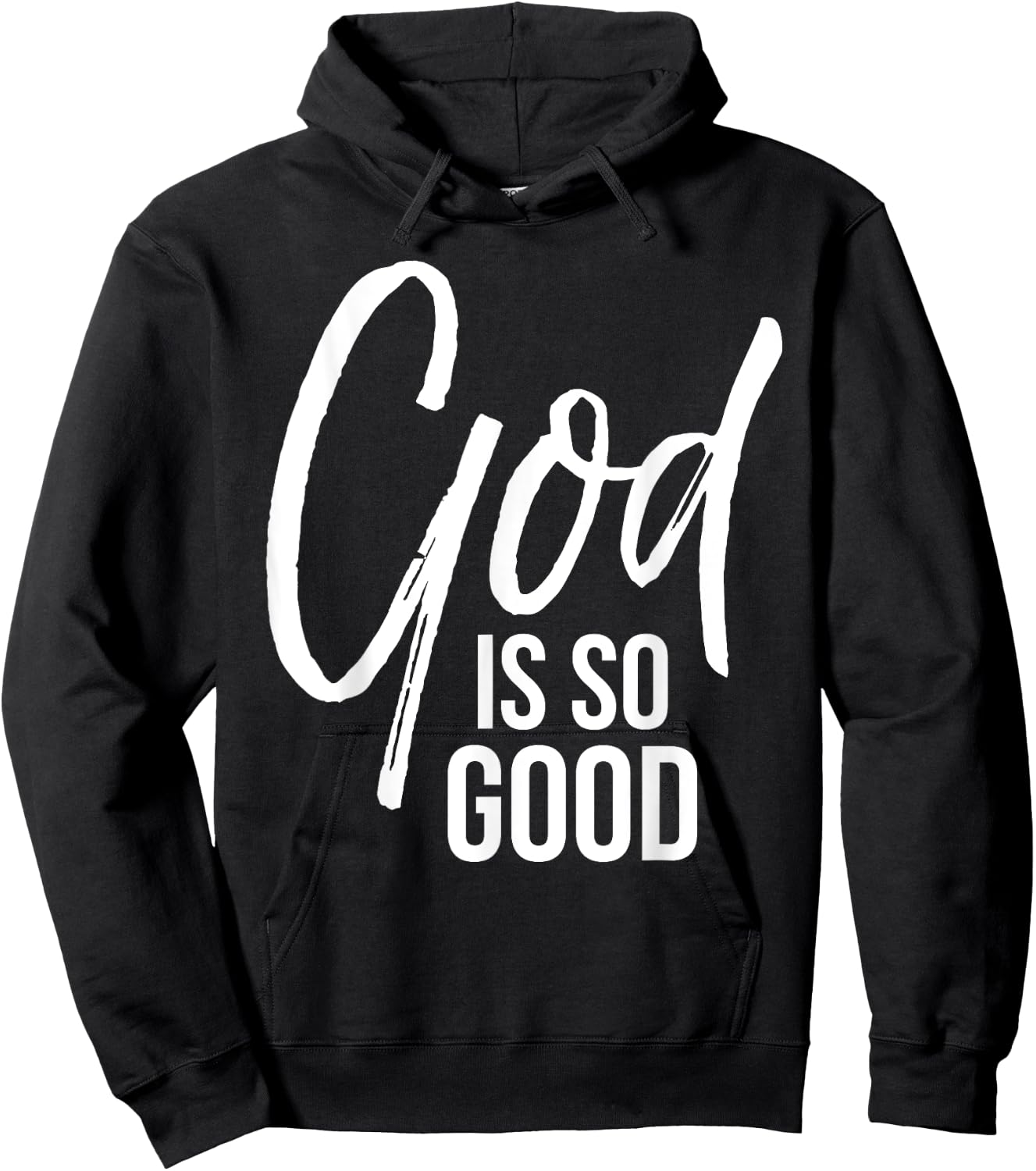 God is so Good Shirt Vintage Bold Cool Faith Christian Hoodie - Hoodie | Black