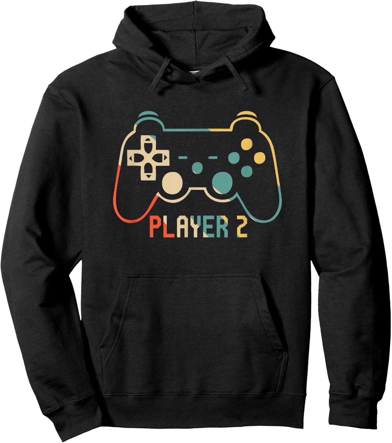 Matching Gamer for Dad, Mom & kids Player 1,2,3 Hoodie - Hoodie | Black