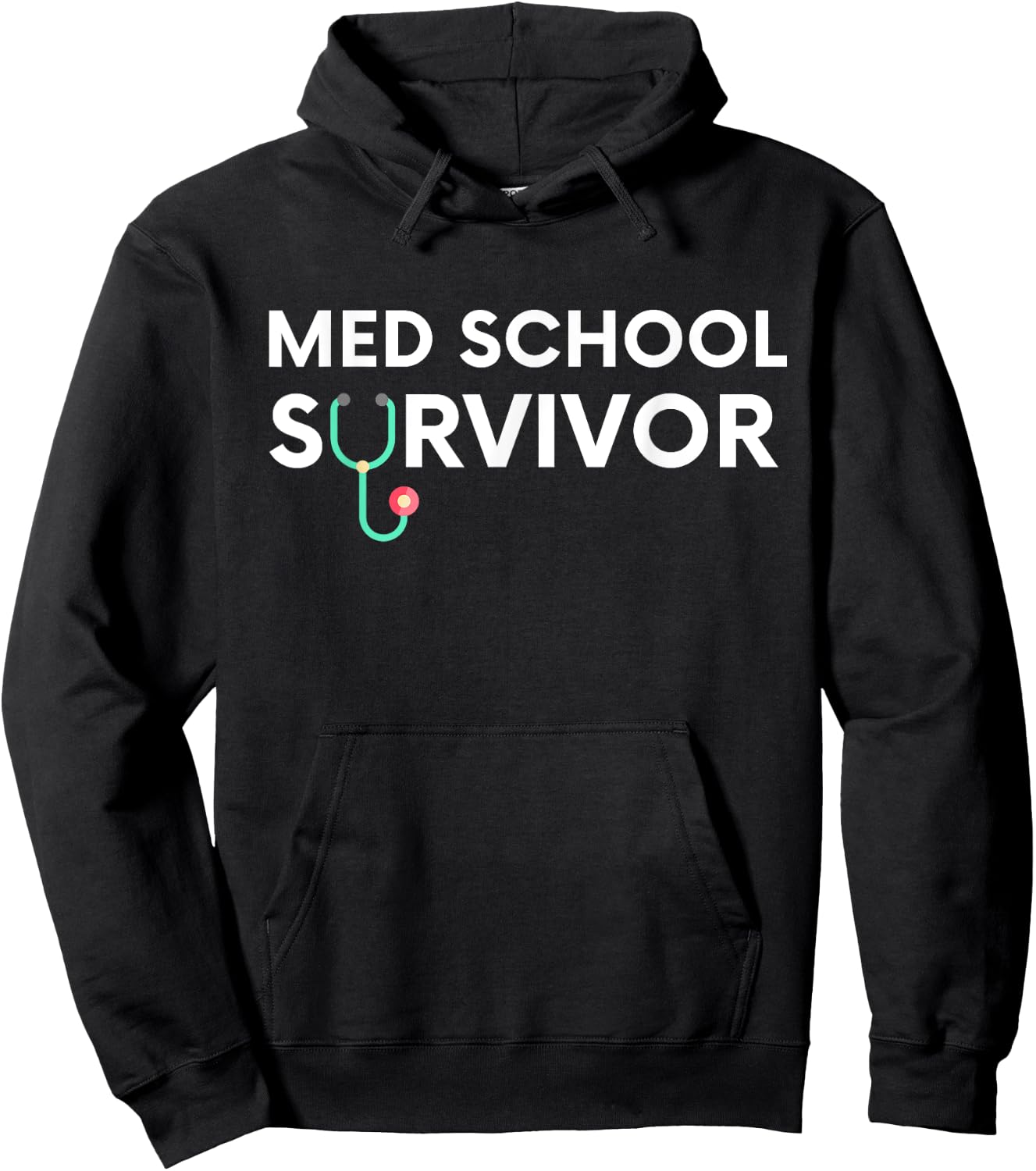 Funny Med School Graduation Gift for Medical Students Hoodie - Hoodie | Black