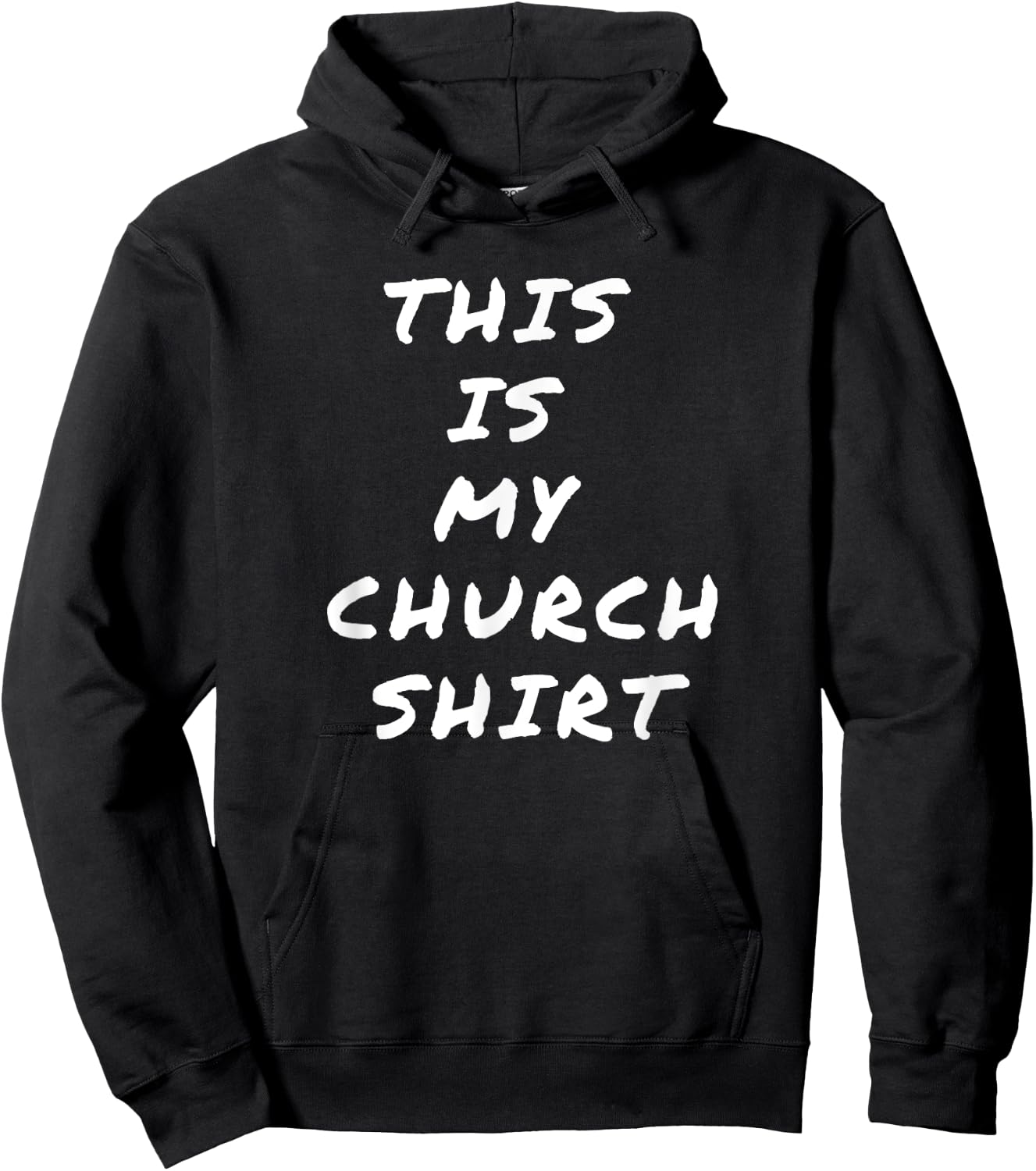 This is My Church Shirt Hoodie - Hoodie | Black