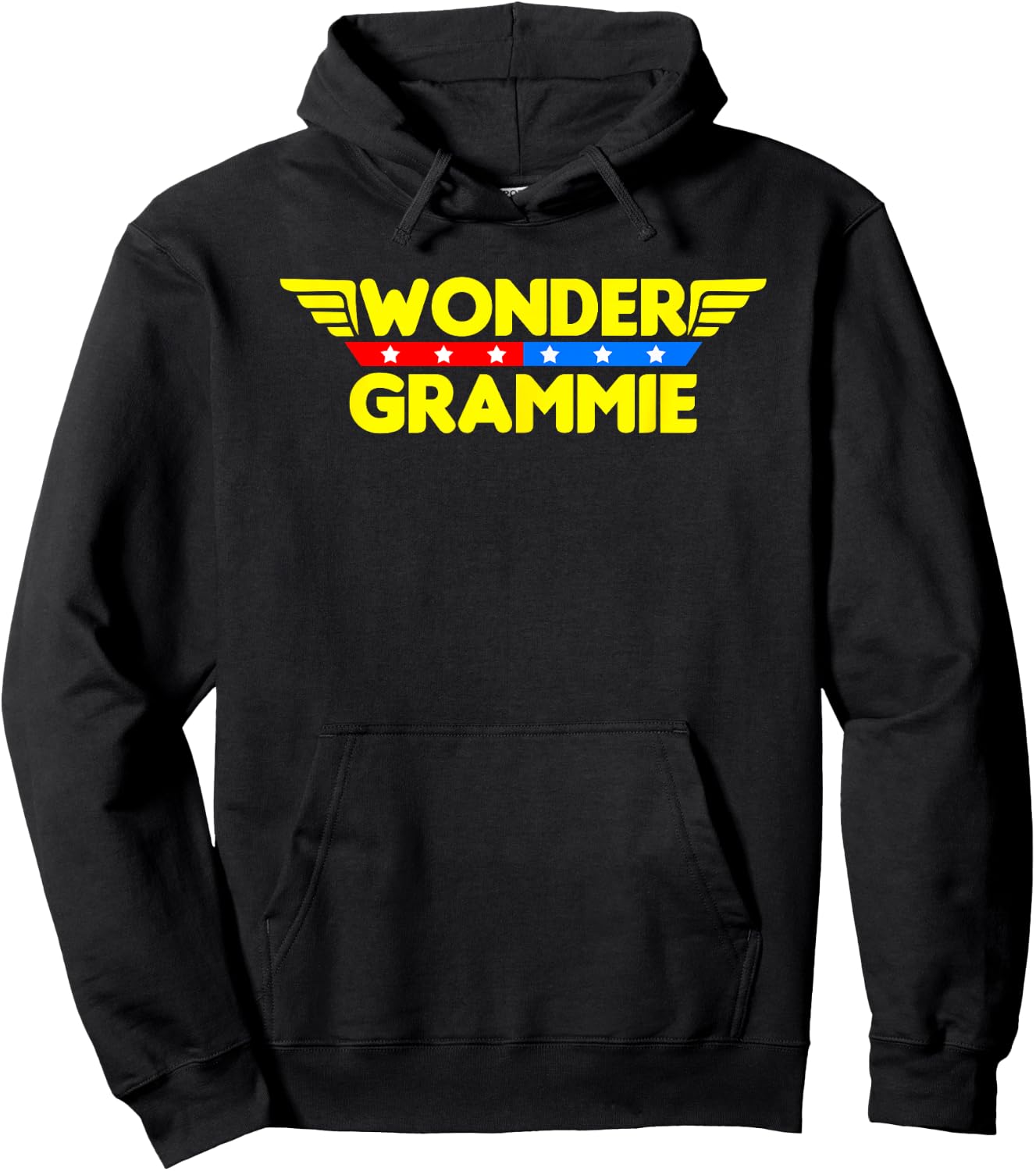 Wonder Grammie Mother's Day Gift Mom Grandma Hoodie - Hoodie | Black
