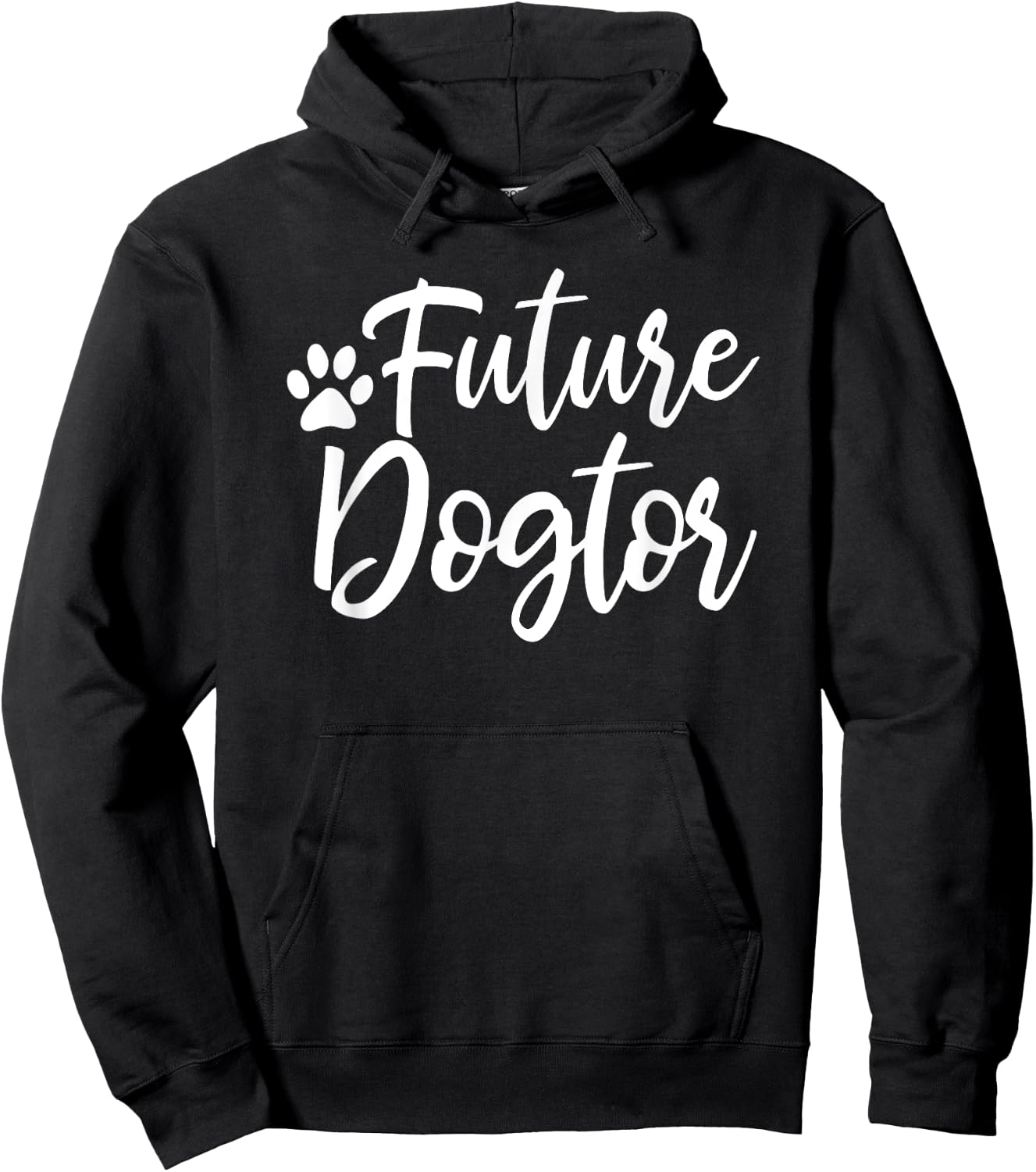 Future Dogtor - Vet Gift Future Veterinarian Animal Doctor Hoodie - Hoodie | Black