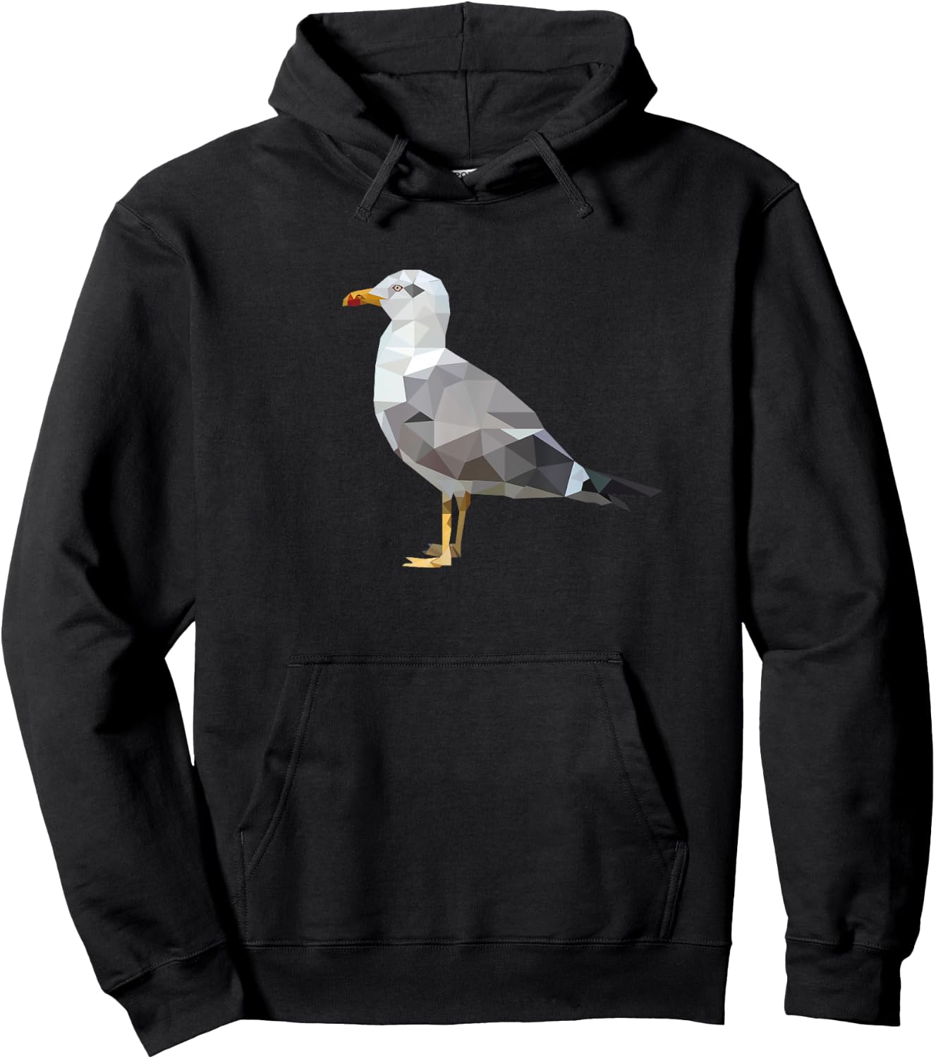 Seagull Hoodie - Hoodie | Black