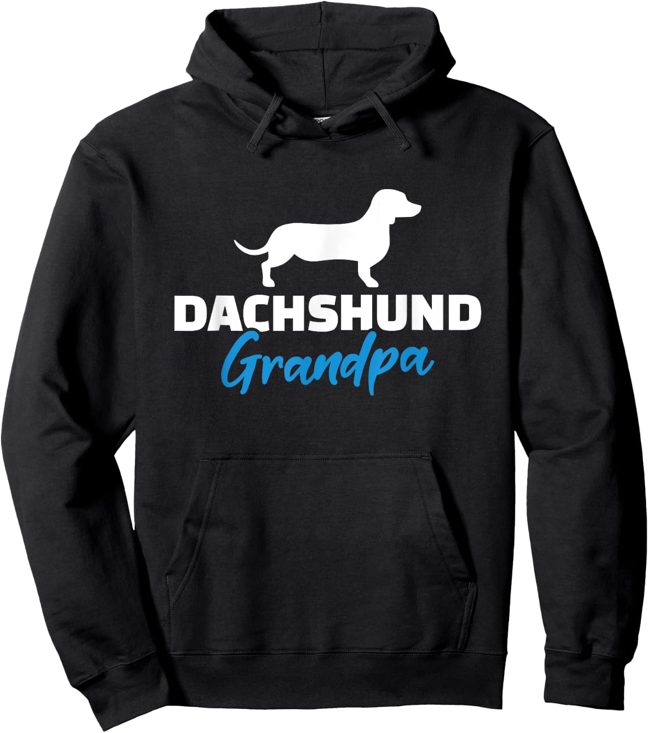 Dachshund Grandpa Hoodie - Hoodie | Black