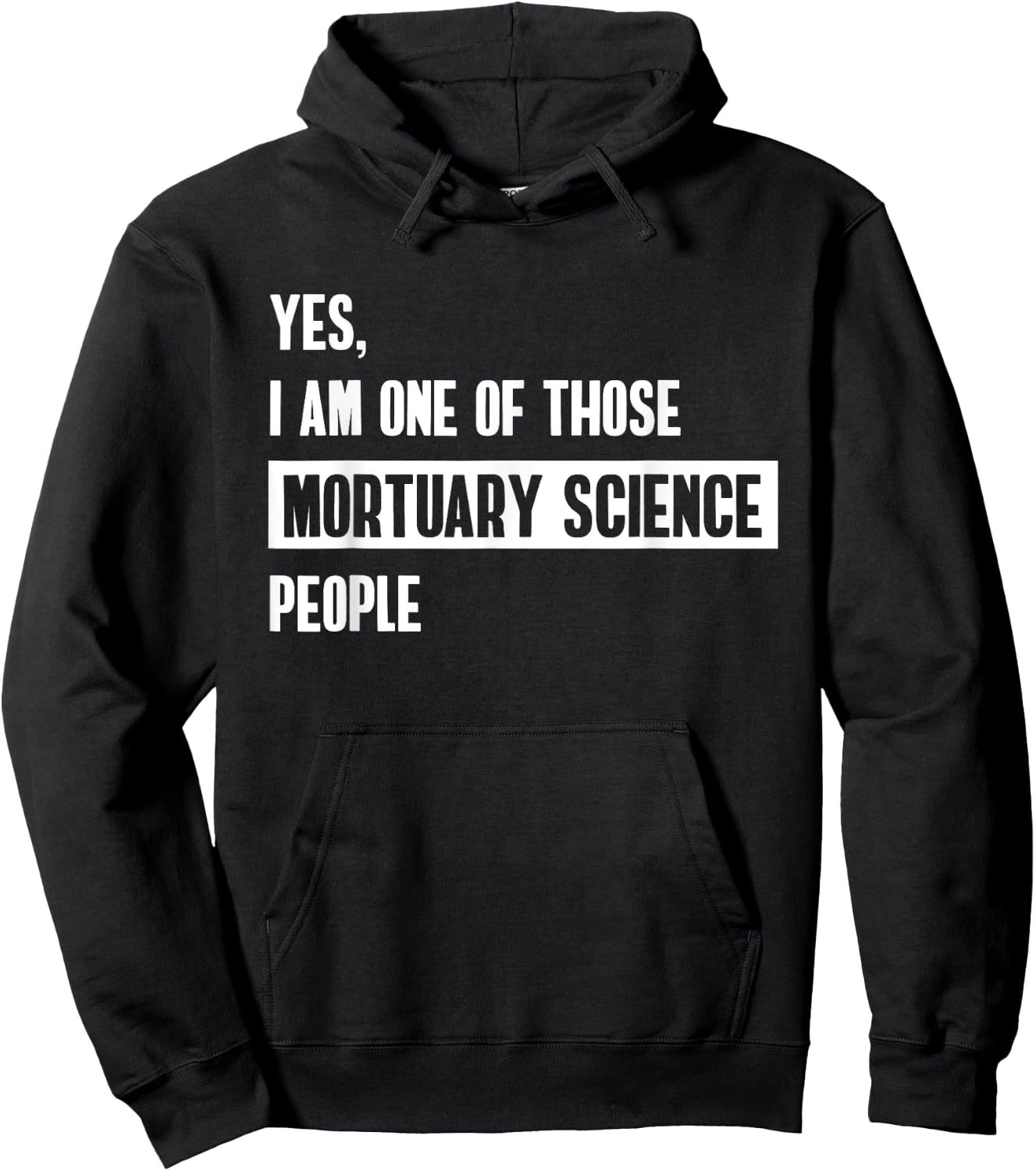 Funny Mortuary Students Funeral Directors Hoodie - Hoodie | Black
