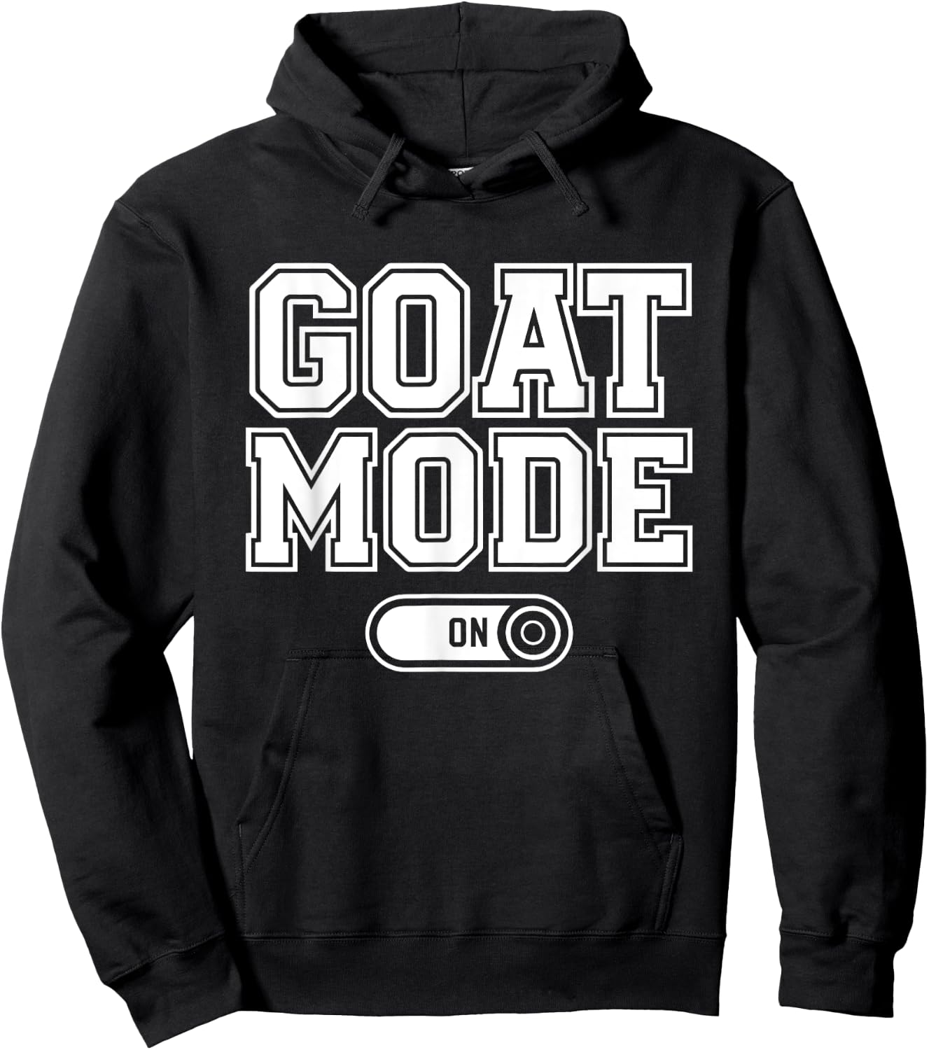 Goat Mode On Costume Funny Mountain Climber Animal Hoodie - Hoodie | Black