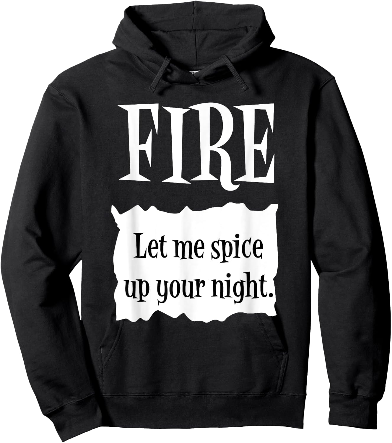 FIRE - Hot Packet Halloween Taco Costume Hoodie - Hoodie | Black