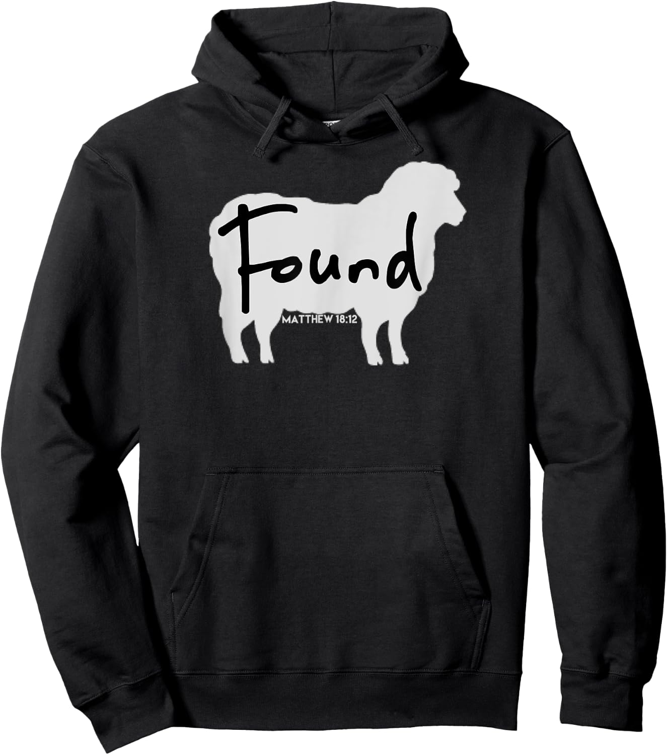 Leave the Ninety-Nine to Find the One Inspirational Gift Hoodie - Hoodie | Black