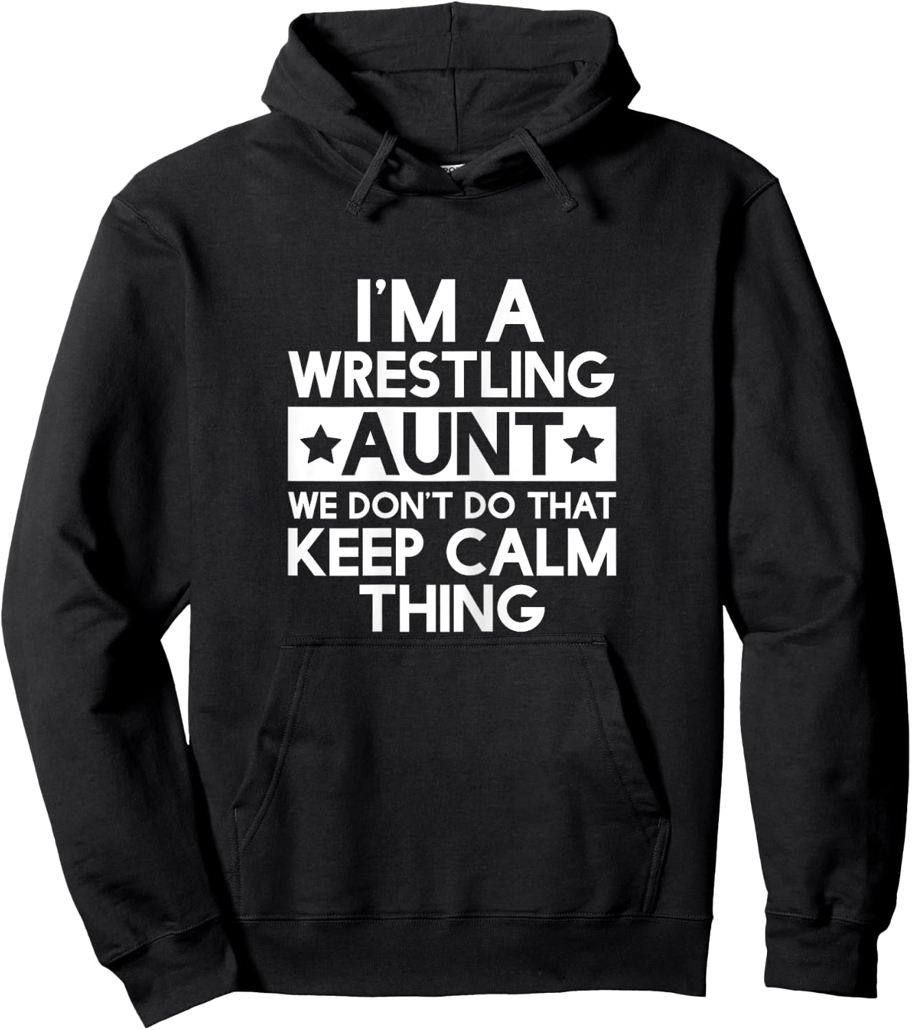Wrest Wrestling Aunt Funny Aunts Auntie T Shirt Gifts Hoodie - Hoodie | Black