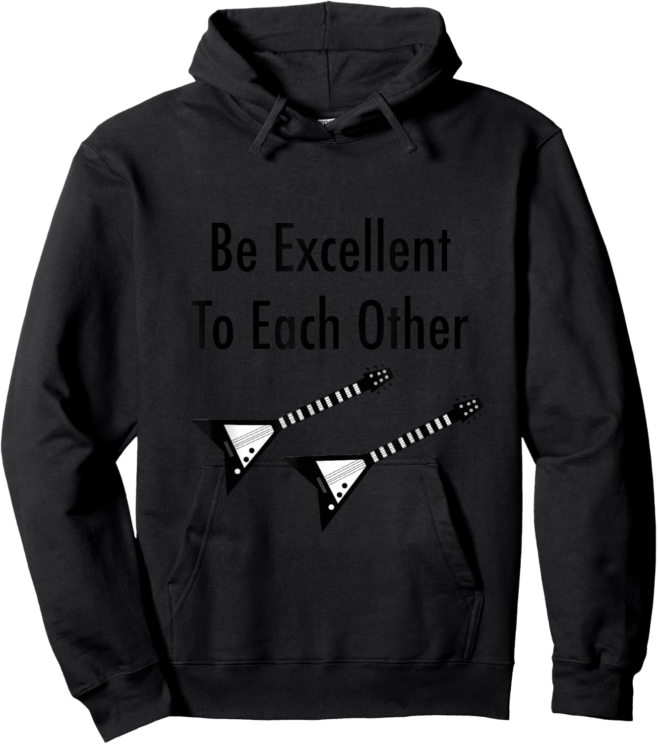 Be Excellent To Each Other Hoodie - Hoodie | Black