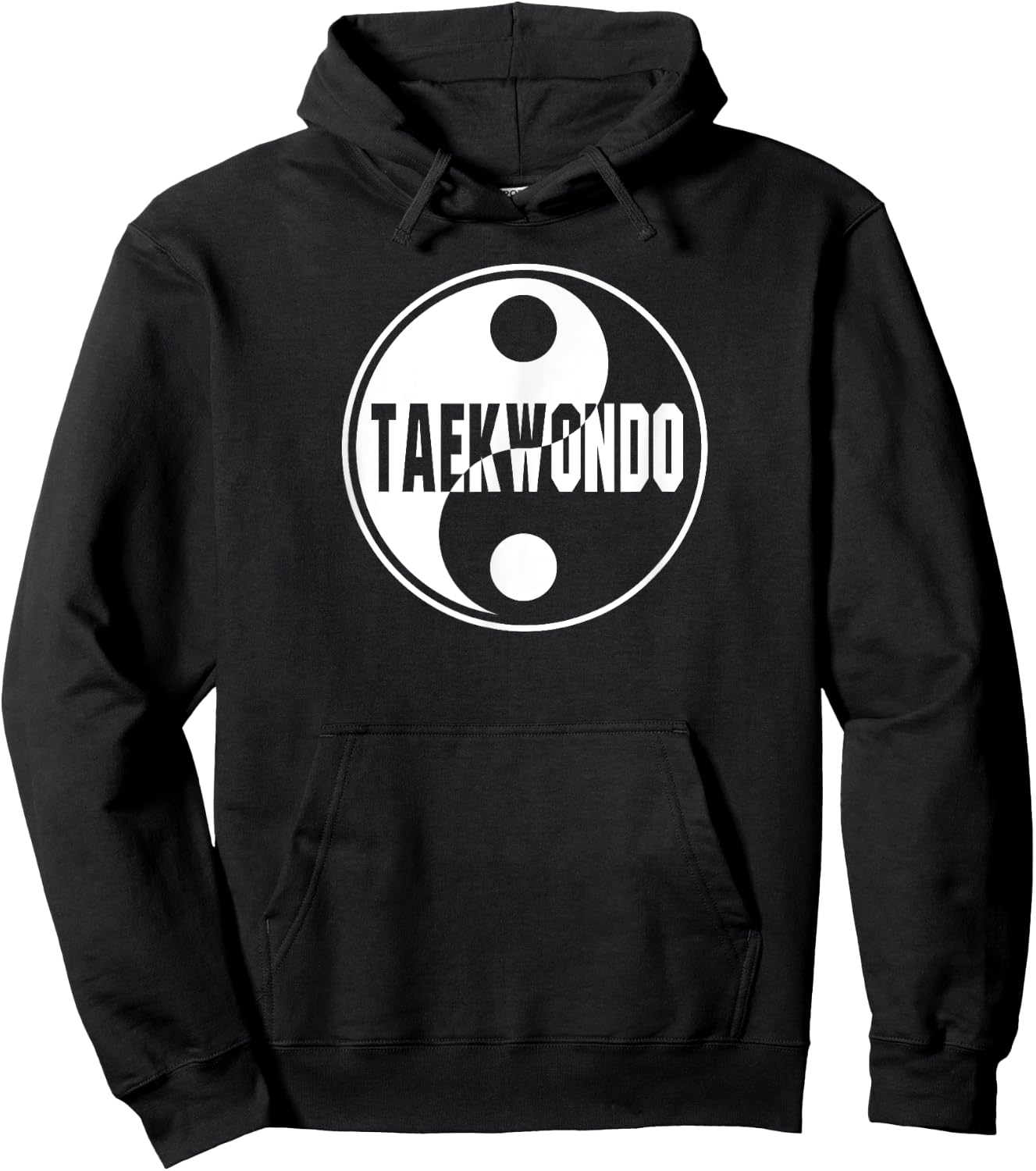 Taekwondo Yin Yang Shirt - Tae Kwon Do Duality Hoodie - Hoodie | Black