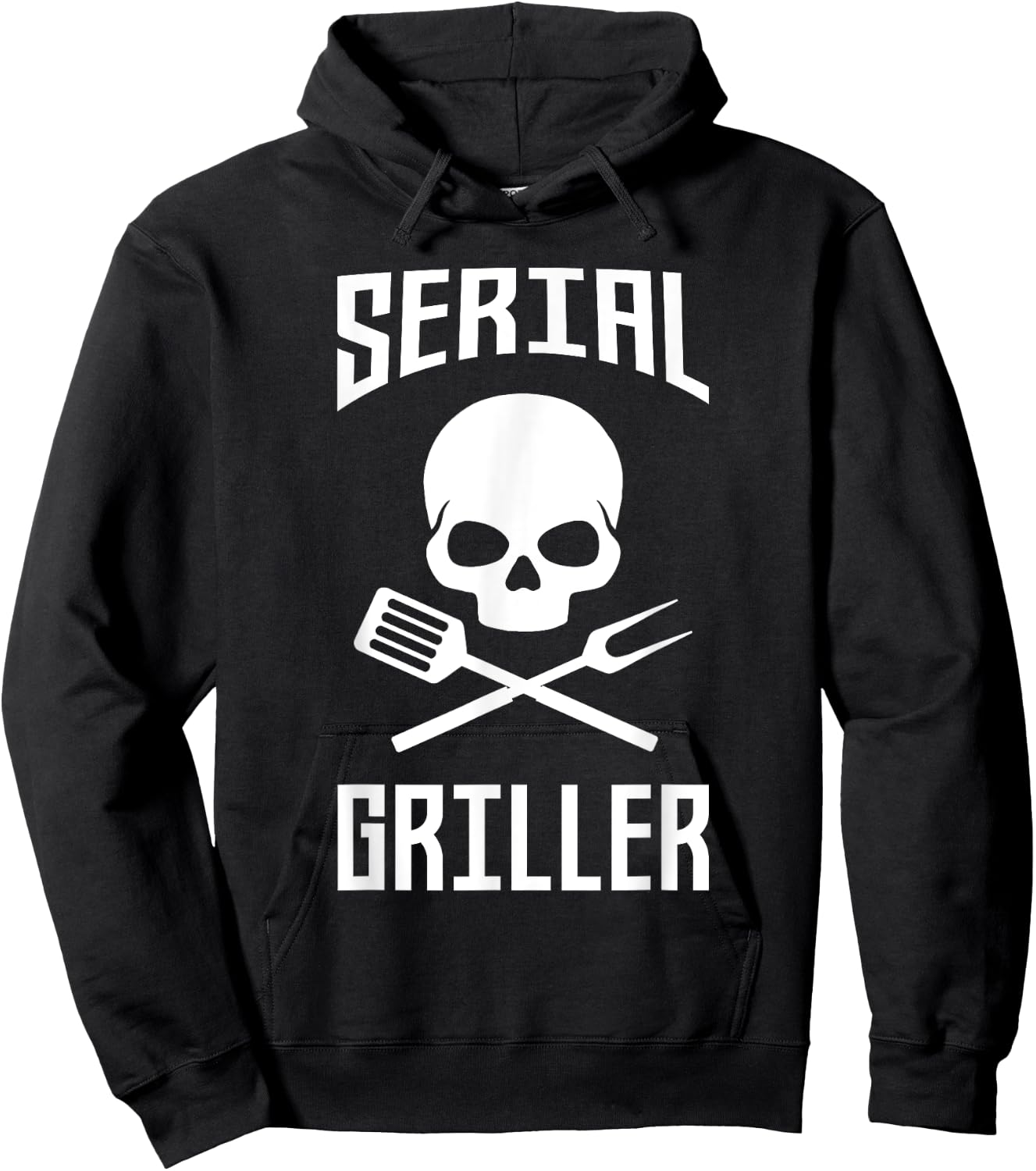 Serial Griller - Father's Day Gift Dad Daddy Grill Barbecue Hoodie - Hoodie | Black