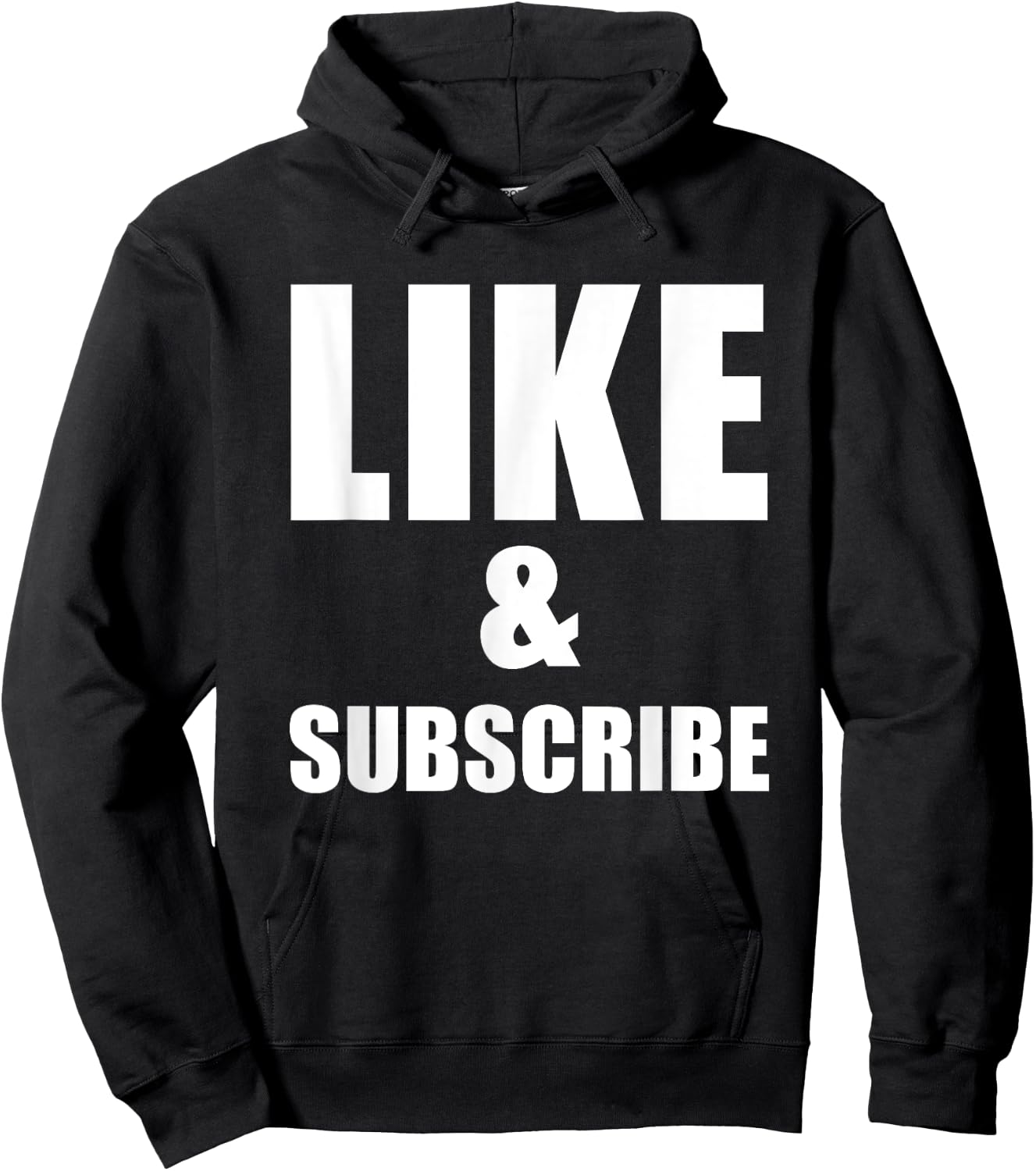 Like And Subscribe Meme Video Vlogger Social Media Tubers Hoodie - Hoodie | Black