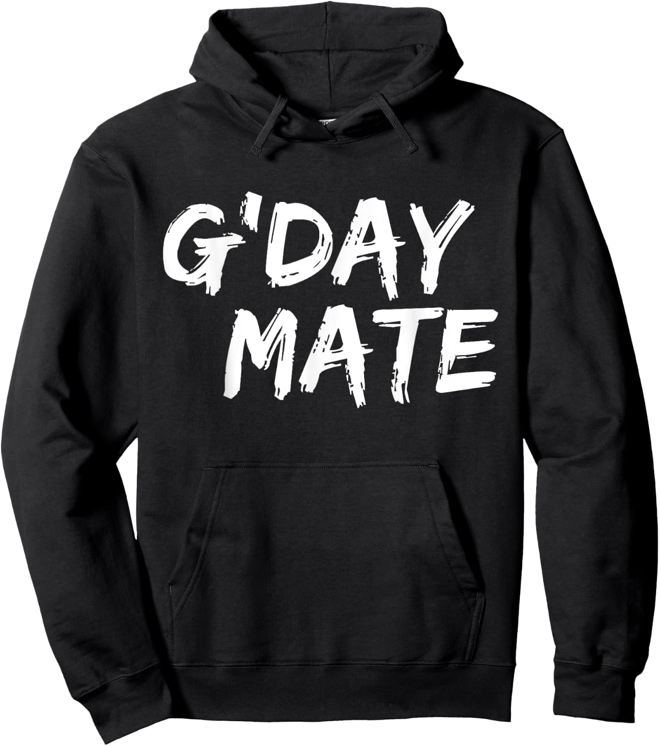 G'day Mate - Funny Australian (Ozzie) Slang - Great Travel Hoodie - Hoodie | Black