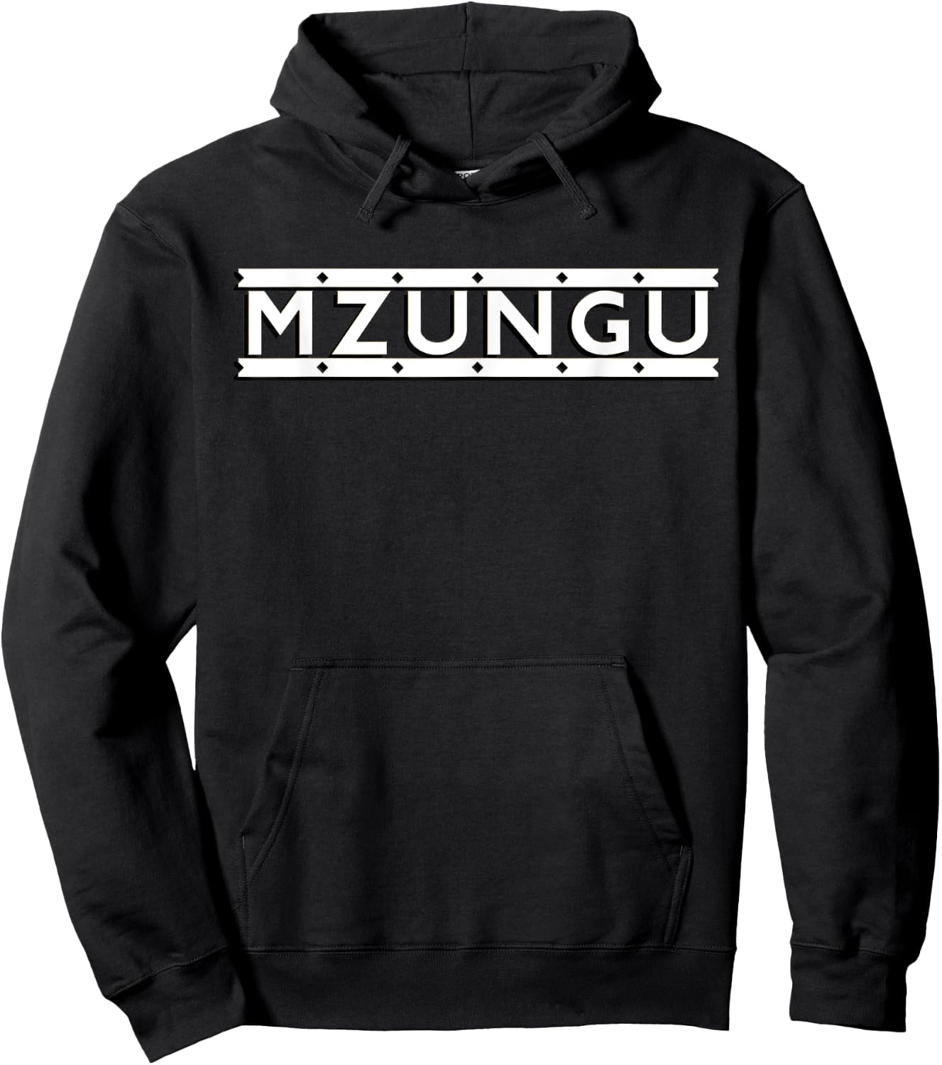 Mzungu Gift Hoodie - Hoodie | Black