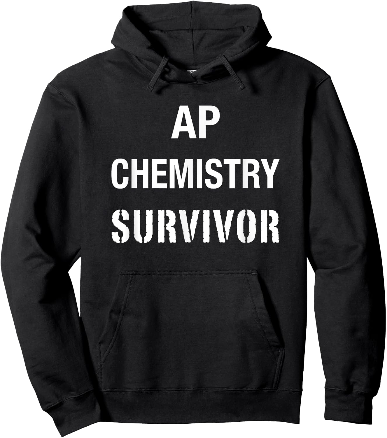 AP Chemistry T Shirt Funny High School AP Class Survivor Hoodie - Hoodie | Black