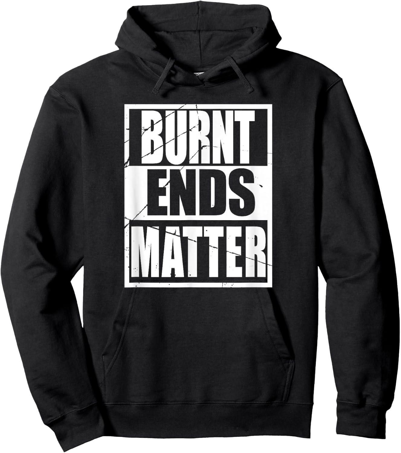 Funny Brisket Burnt Ends Matter Love BBQ Smoker Pit Master Hoodie - Hoodie | Black