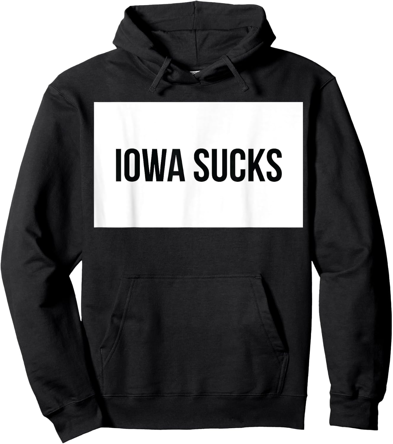 Iowa Sucks Hoodie - Hoodie | Black