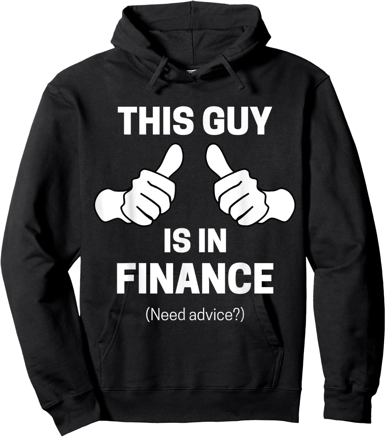This guy Is In Finance Funny Financial Advisor Hoodie - Hoodie | Black