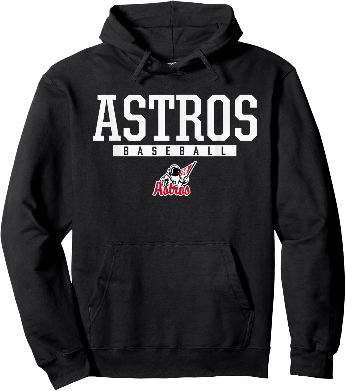 Pinkerton Astros Logo Baseball HS Hoodie - Hoodie | Black