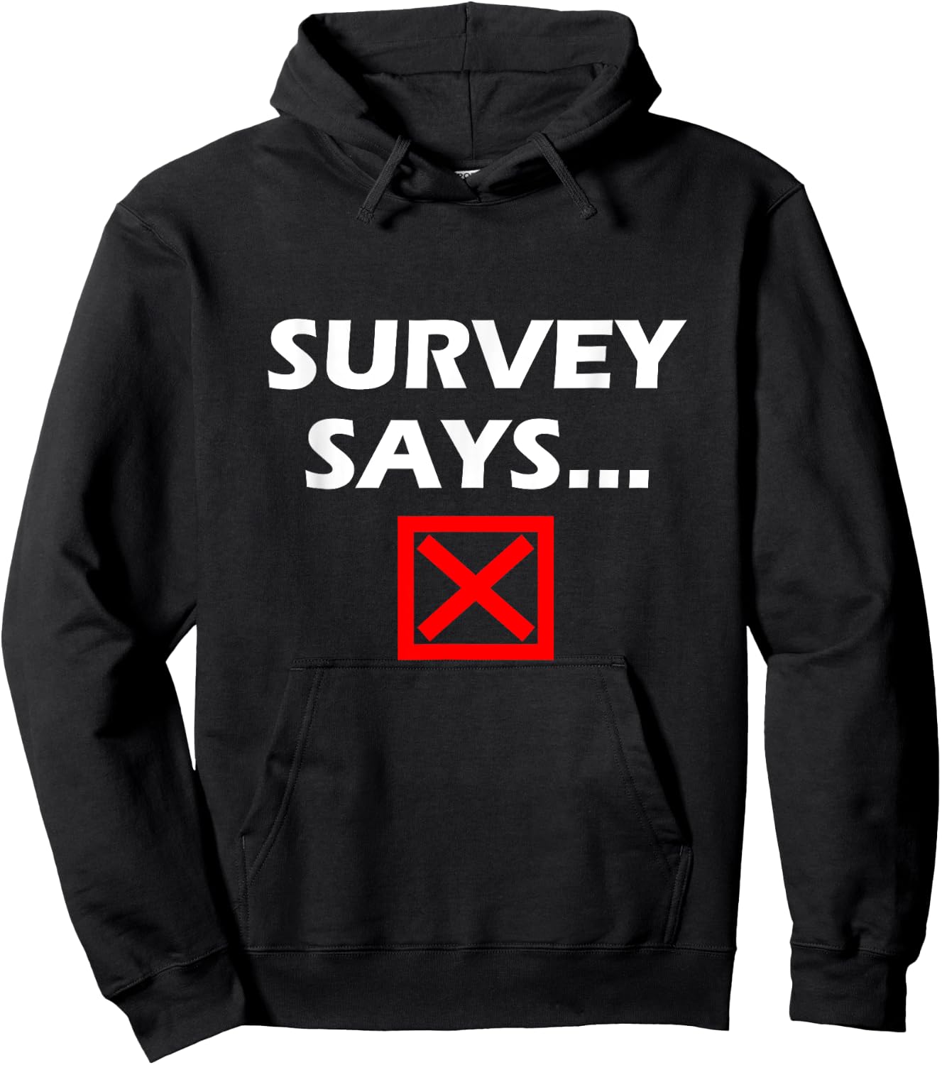 Survey Says... Funny Game Show Hoodie - Hoodie | Black