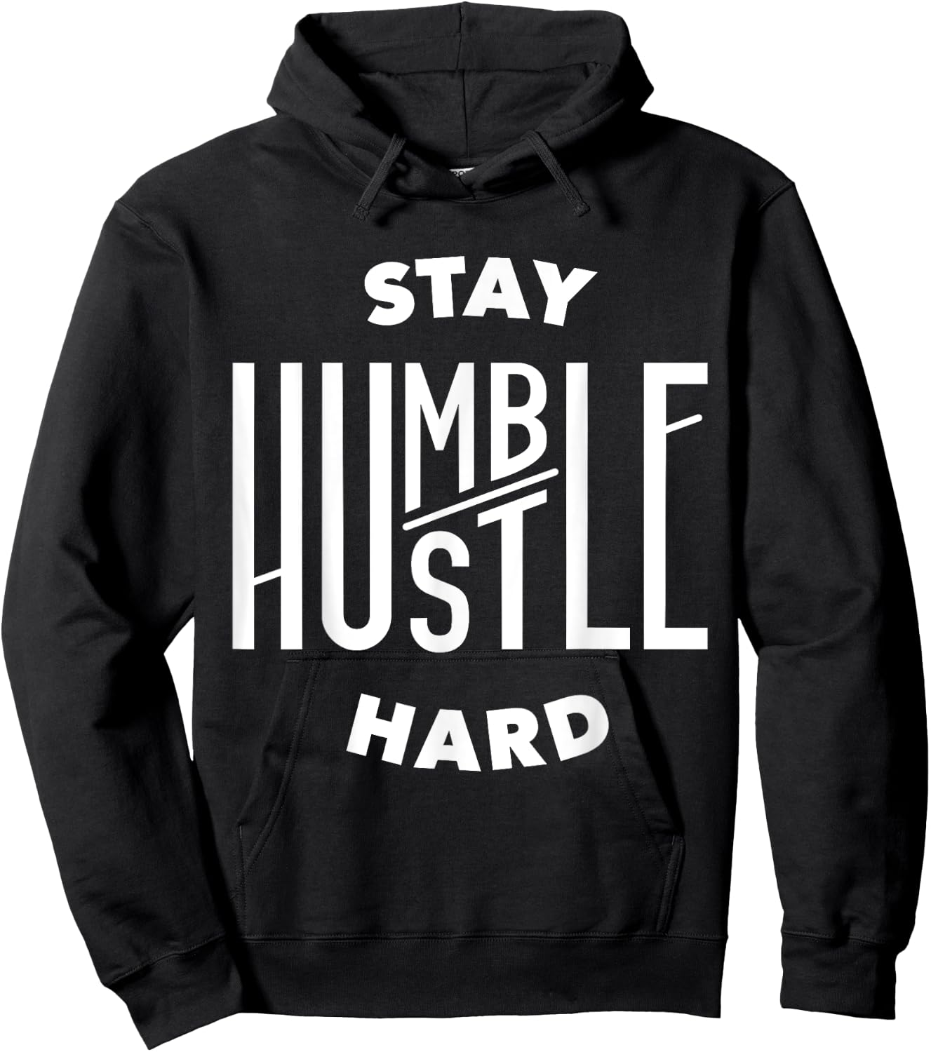 Hustler Hip Hop Stay Humble Hustle Hard Rap Lover Gift Hoodie - Hoodie | Black