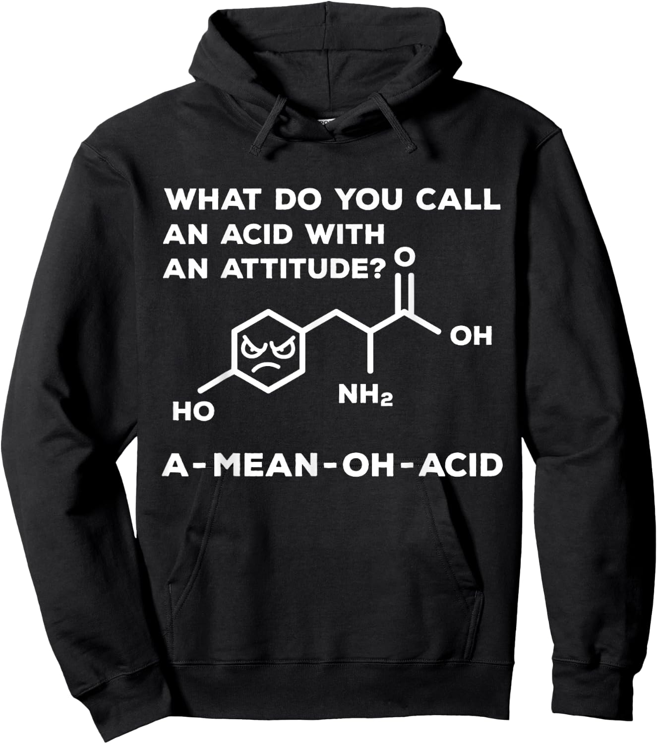 Biochemie Amino Acid - Biologist Laboratory Chemistry Laboratory Hoodie - Hoodie | Black