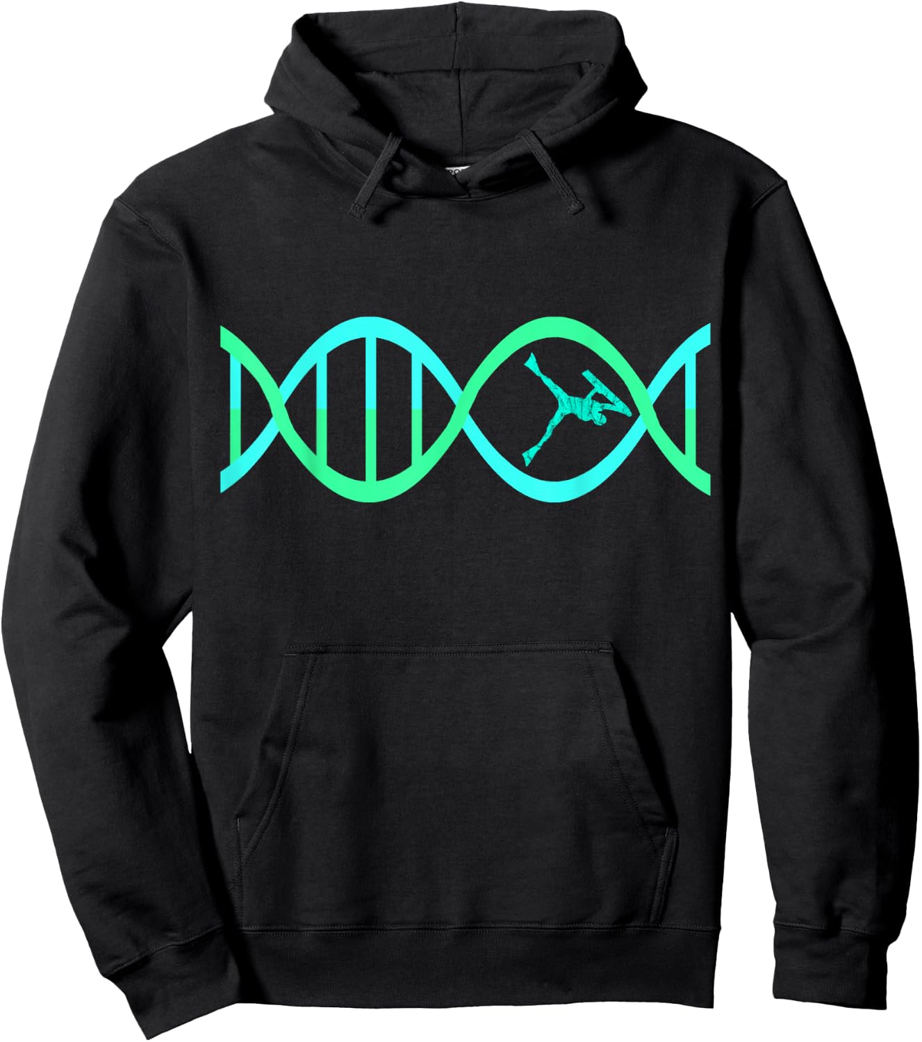 Bodyboarder DNA Bodyboarding Genetic Watersport Hoodie - Hoodie | Black