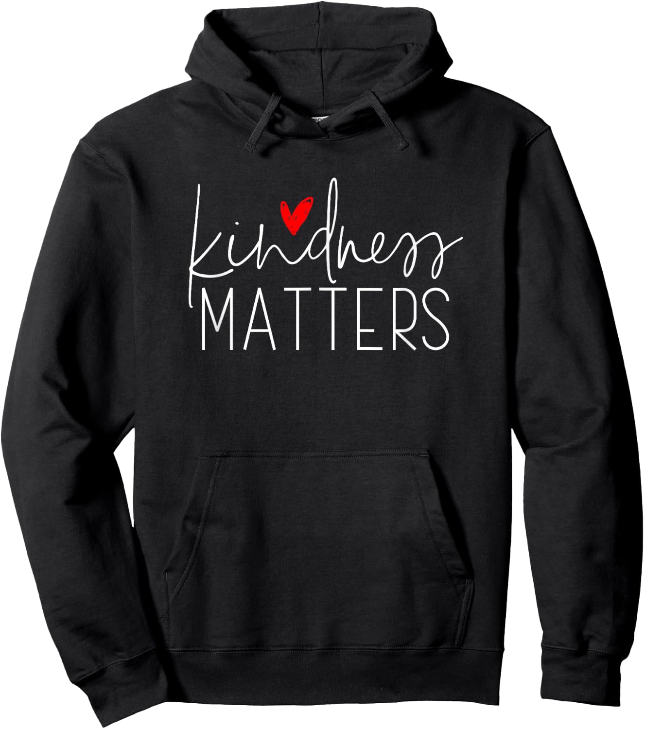Kindness Matters Inclusion Parenting Education Gift Hoodie - Hoodie | Black