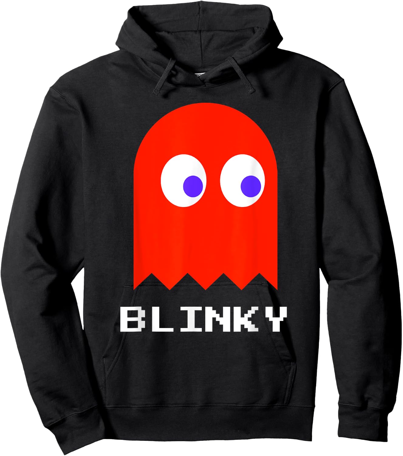 Retro Gamer Nerd BLINKY Halloween Costume Hoodie - Hoodie | Black
