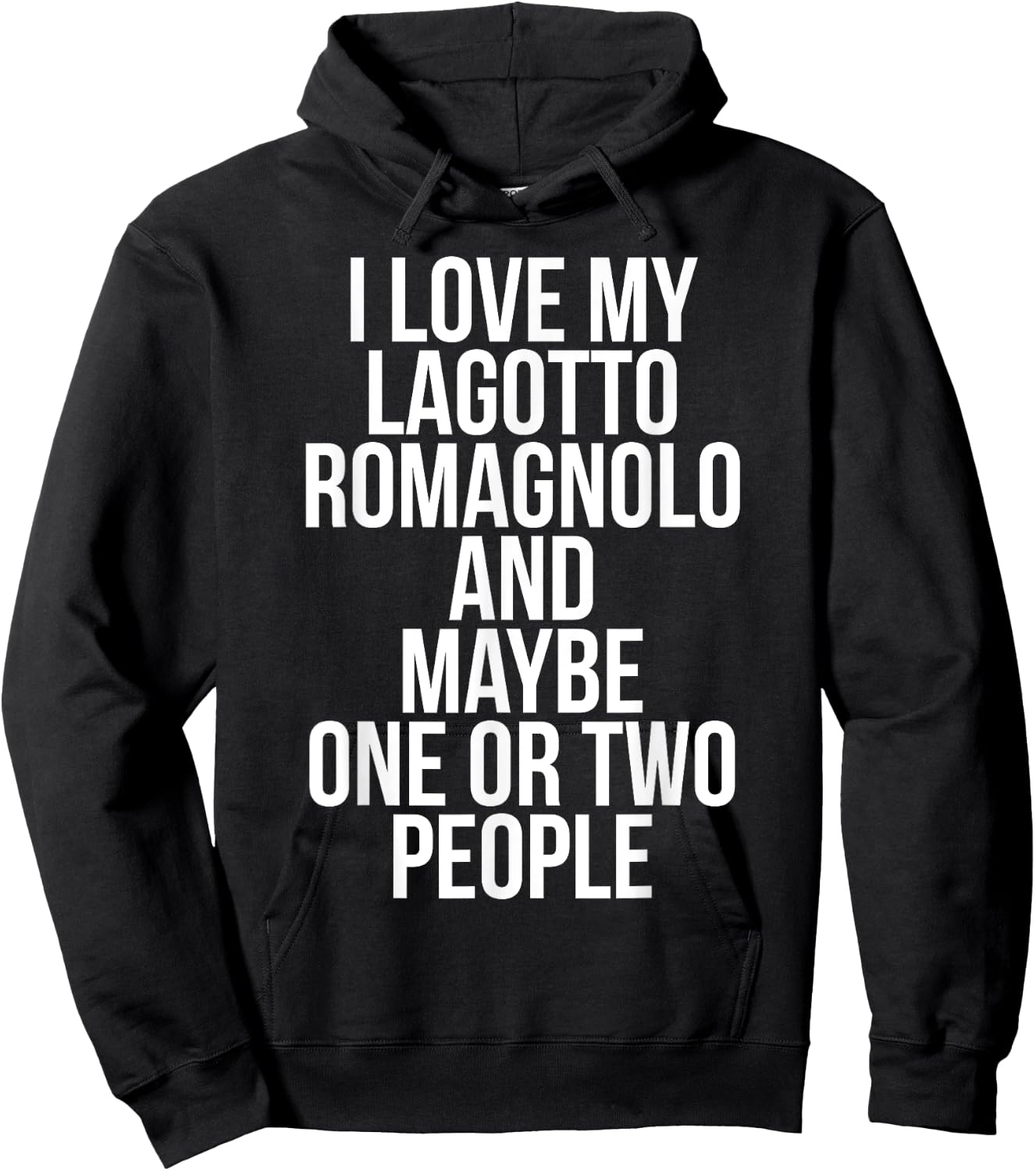 Funny Lagotto Romagnolo I Love My Lagotto Romagnolo Hoodie - Hoodie | Black