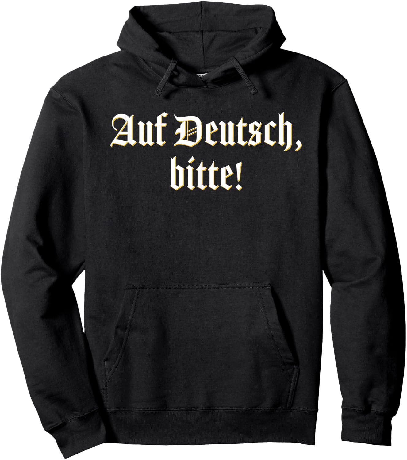 Auf Deutsch, bitte! German Teacher Professor Hoodie - Hoodie | Black