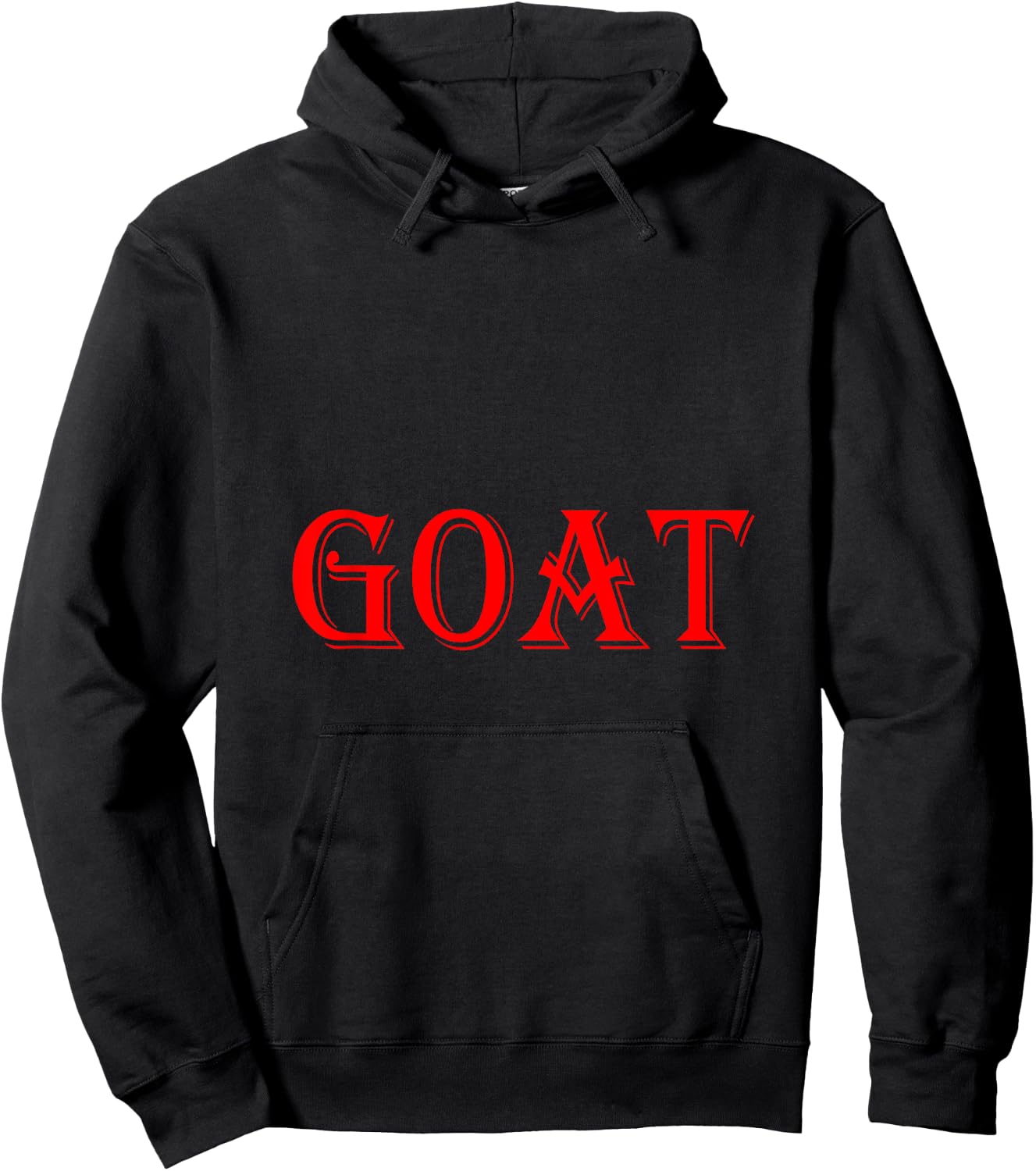 The GOAT design Hoodie - Hoodie | Black