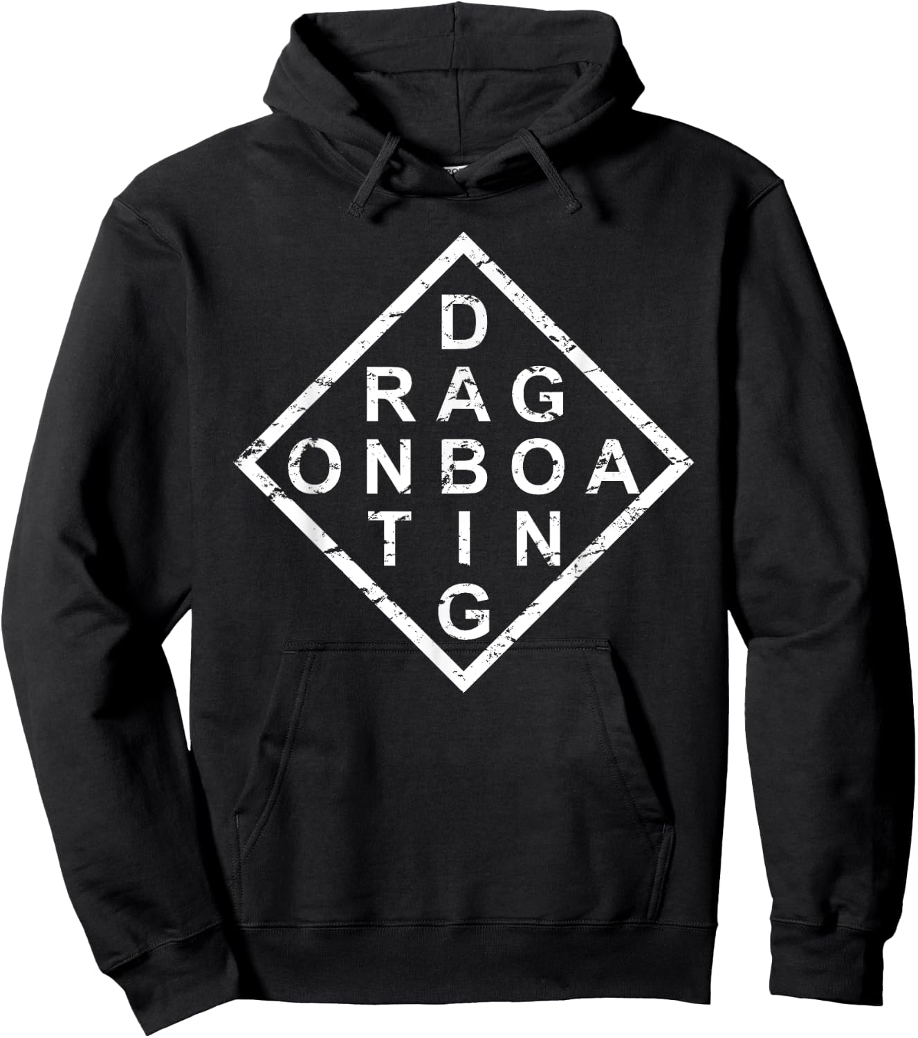 Stylish Dragon Boating Hoodie - Hoodie | Black