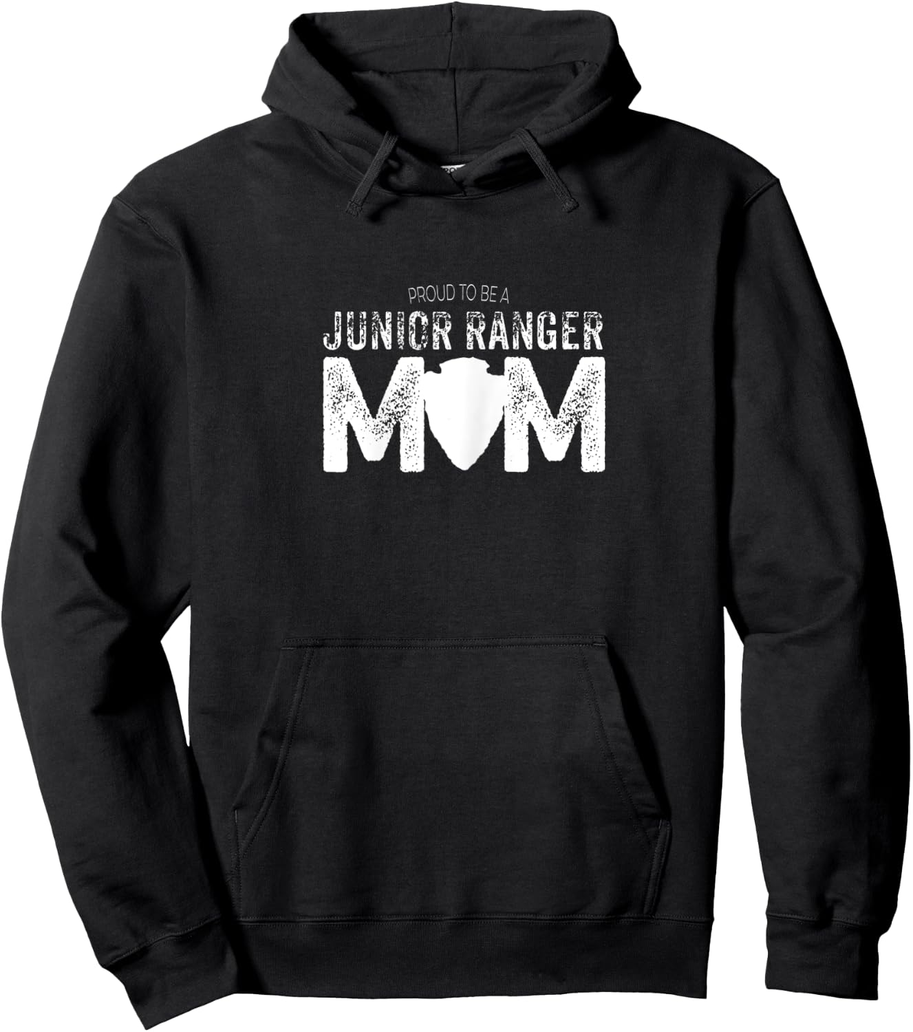 Junior Ranger Mom - National Parks inspired design Hoodie - Hoodie | Black