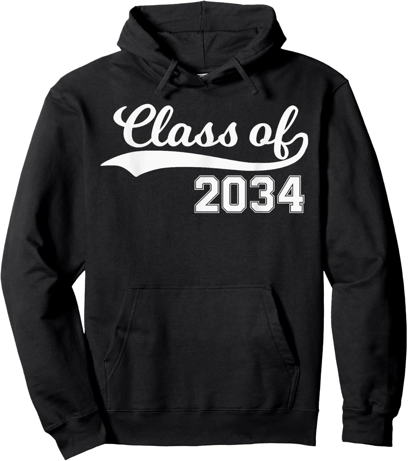 Class of 2034 Grow With Me First Day of School Hoodie - Hoodie | Black