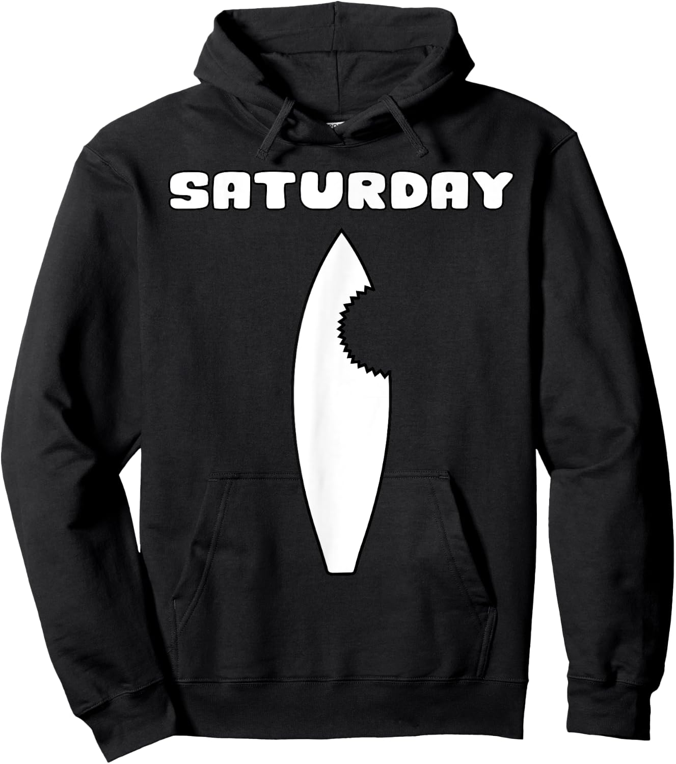 Days of the Week , Costume, Shark Hoodie - Hoodie | Black