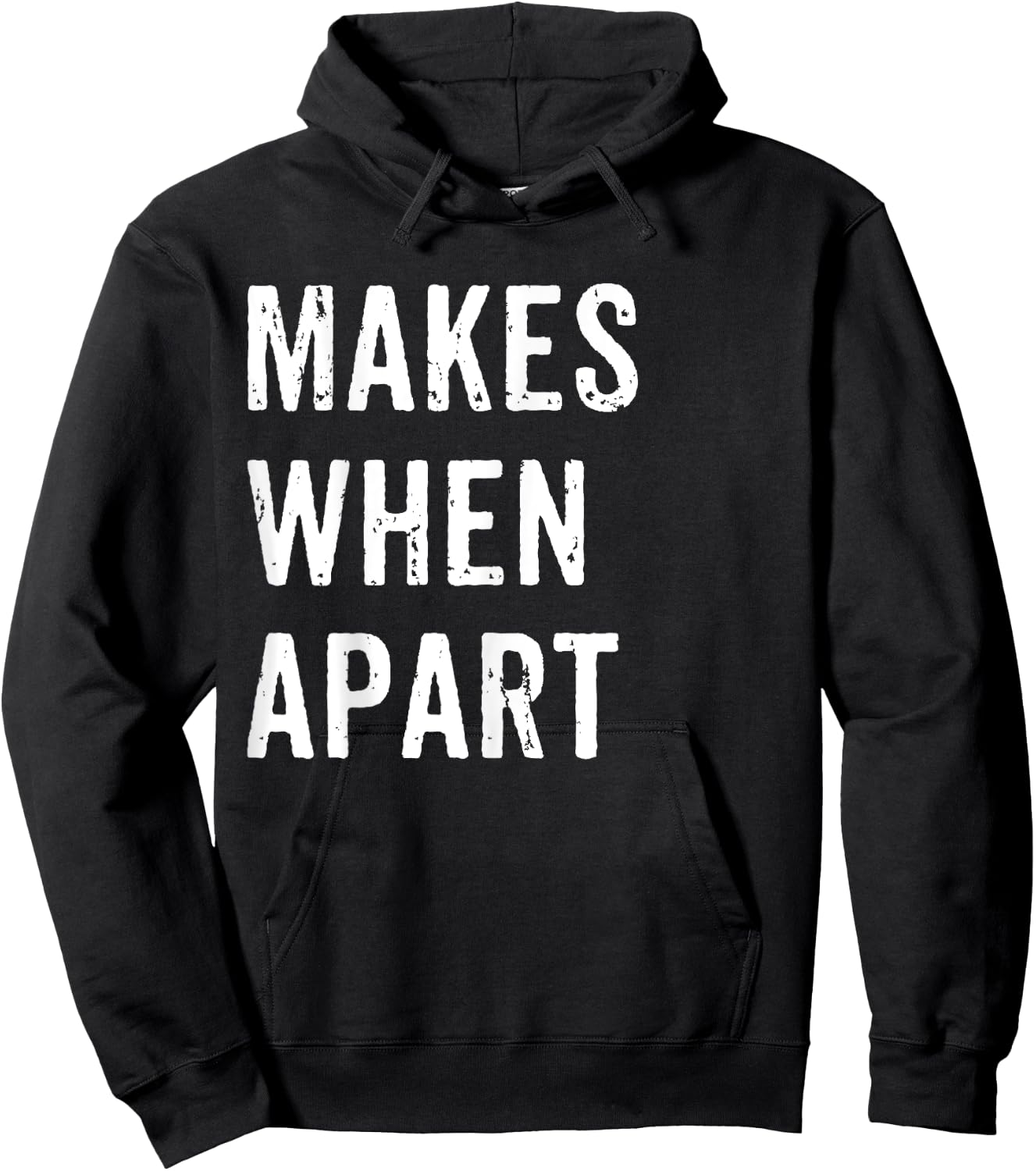 Nothing Makes Sense When We're Apart - 2 - Best Friends Hoodie - Hoodie | Black