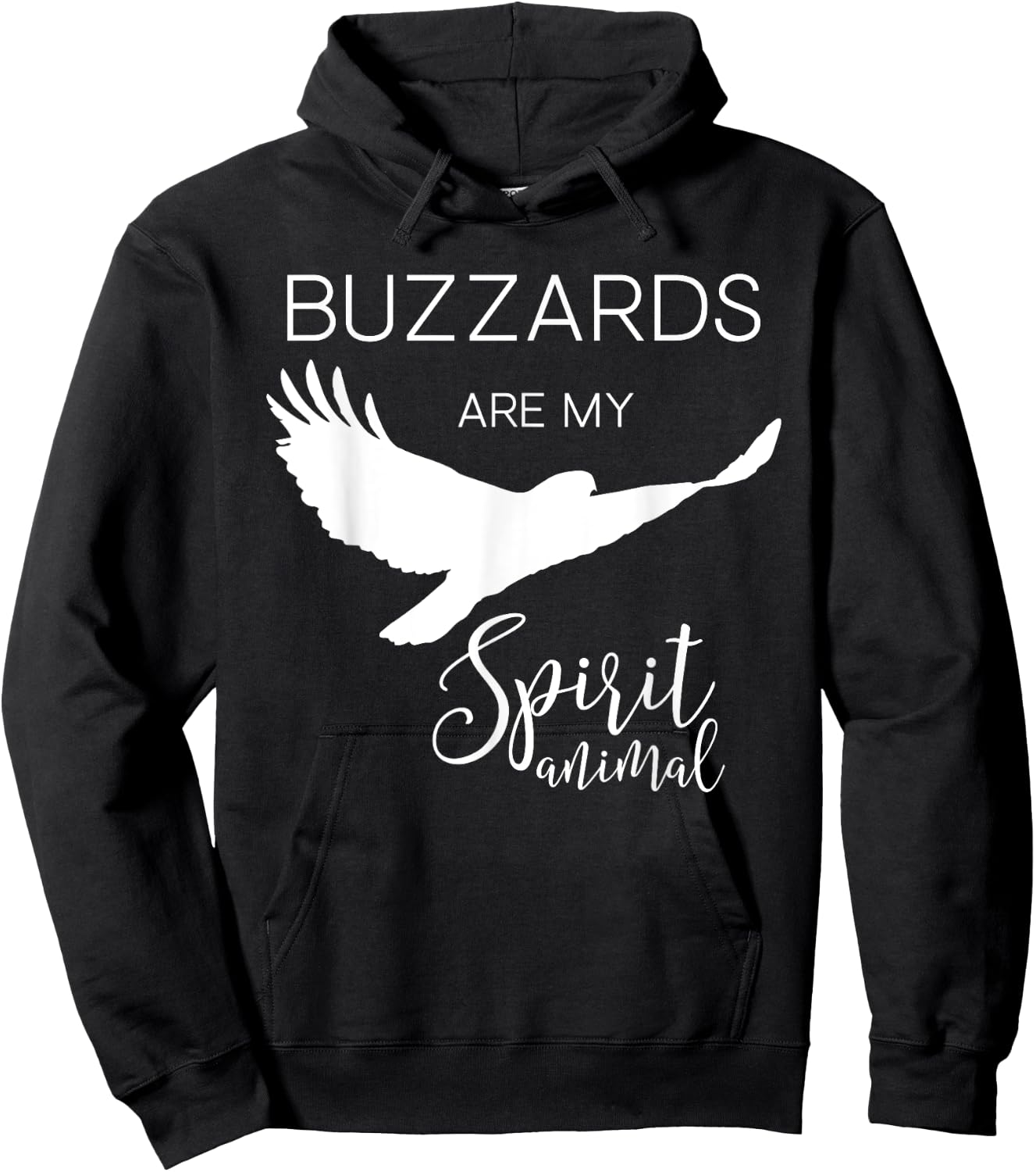 Buzzard Turkey Vulture Spirit Animal J000371 Hoodie - Hoodie | Black