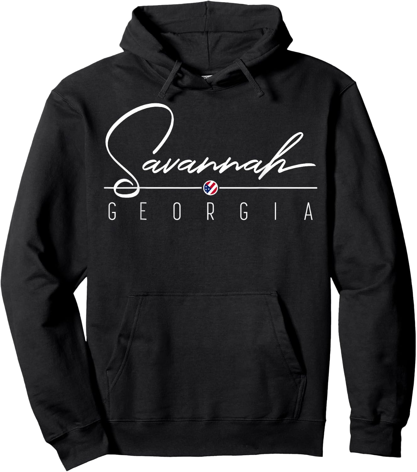 Savannah GA Hoodie - Hoodie | Black