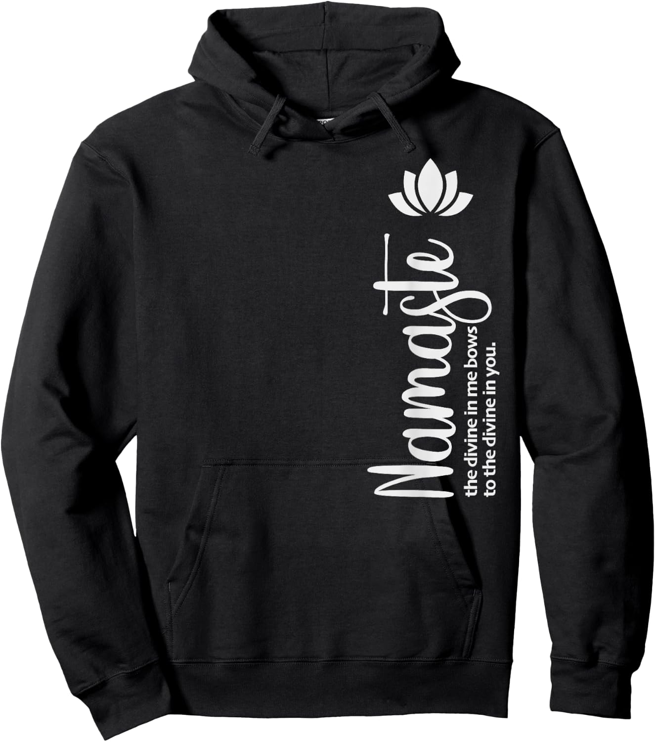 Namaste Meaning Meaningful Symbols Hoodie - Hoodie | Black