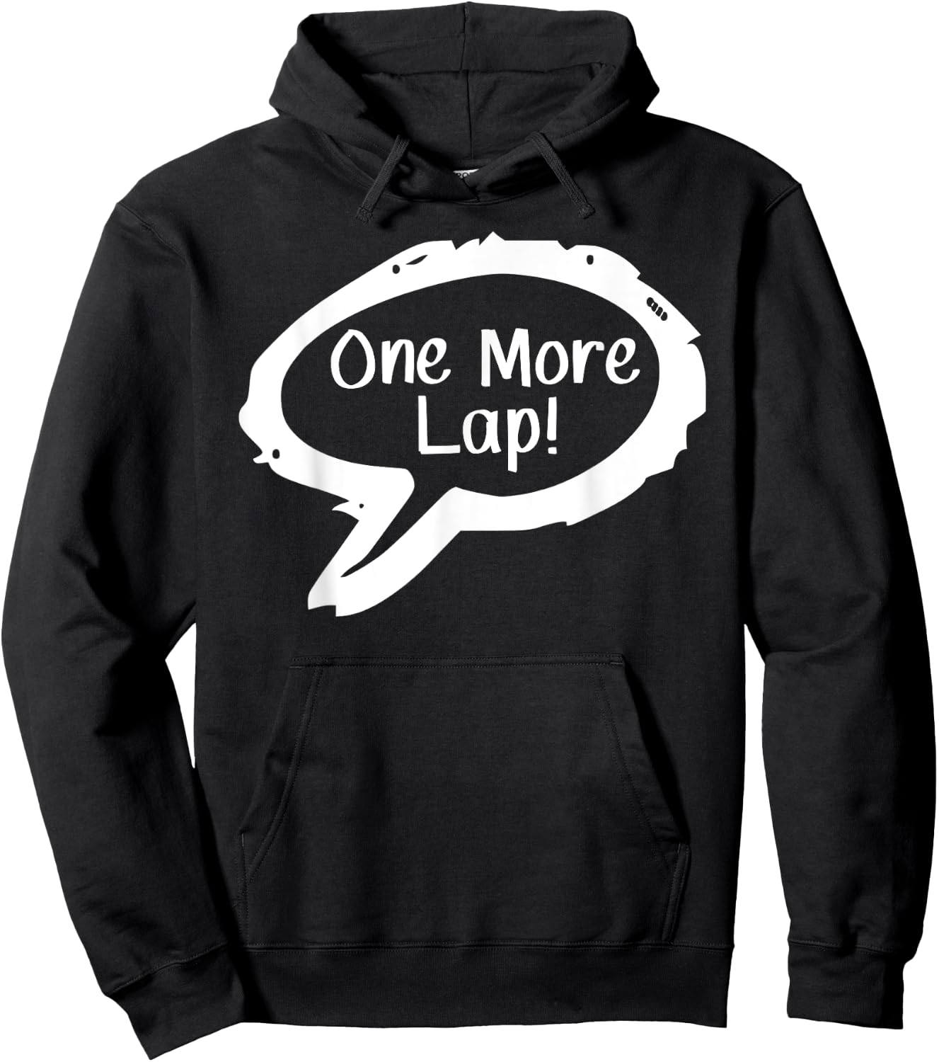 One More Lap! Hoodie - Hoodie | Black