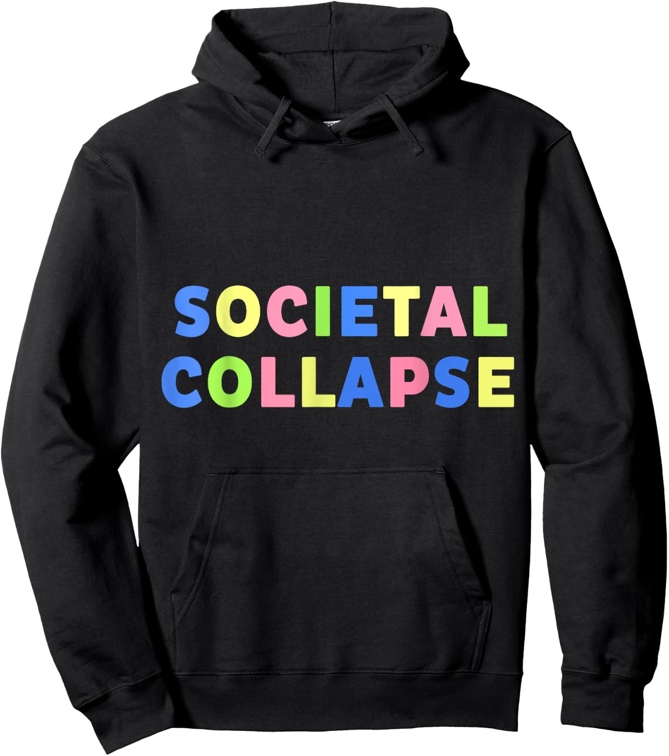 Societal Collapse Hoodie - Hoodie | Black