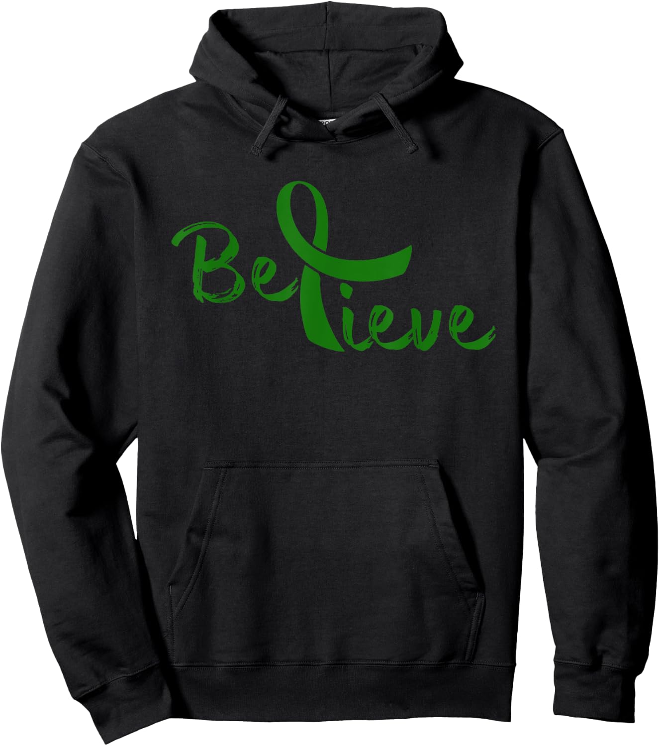 Believe - Liver Cancer Shirt Liver Cancer Support Gift Hoodie - Hoodie | Black