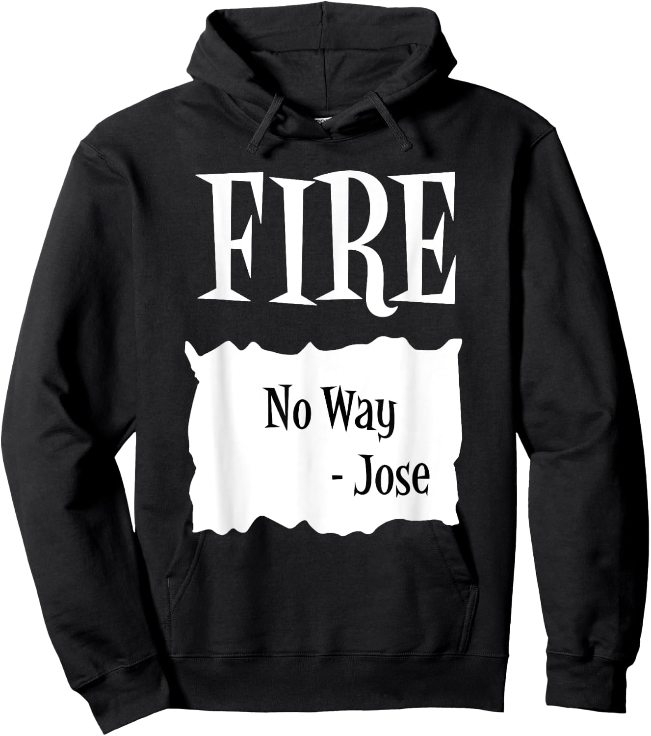 FIRE - Hot Packet Halloween Taco Costume Hoodie - Hoodie | Black