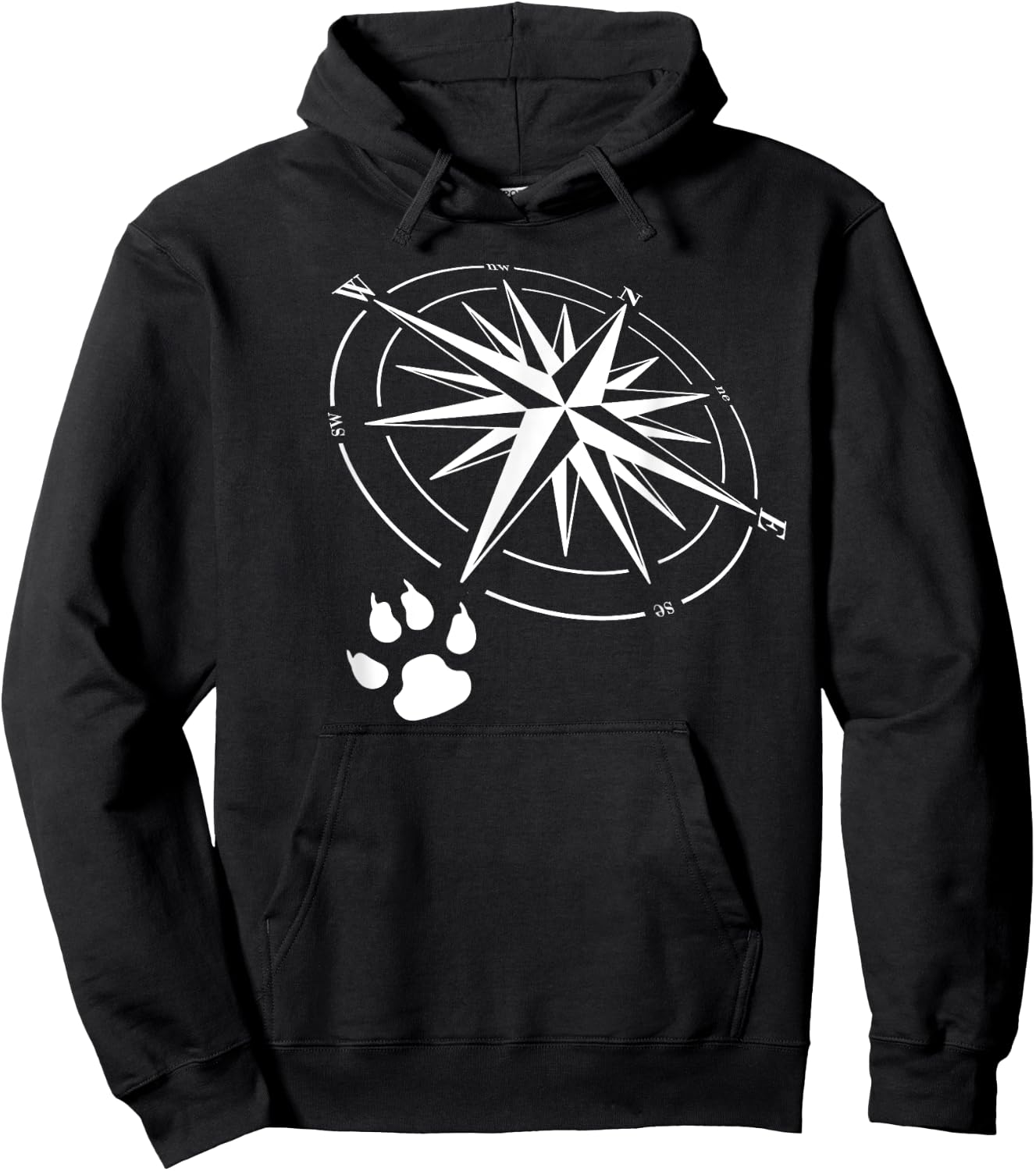 Southpaw Compass Hoodie - Hoodie | Black