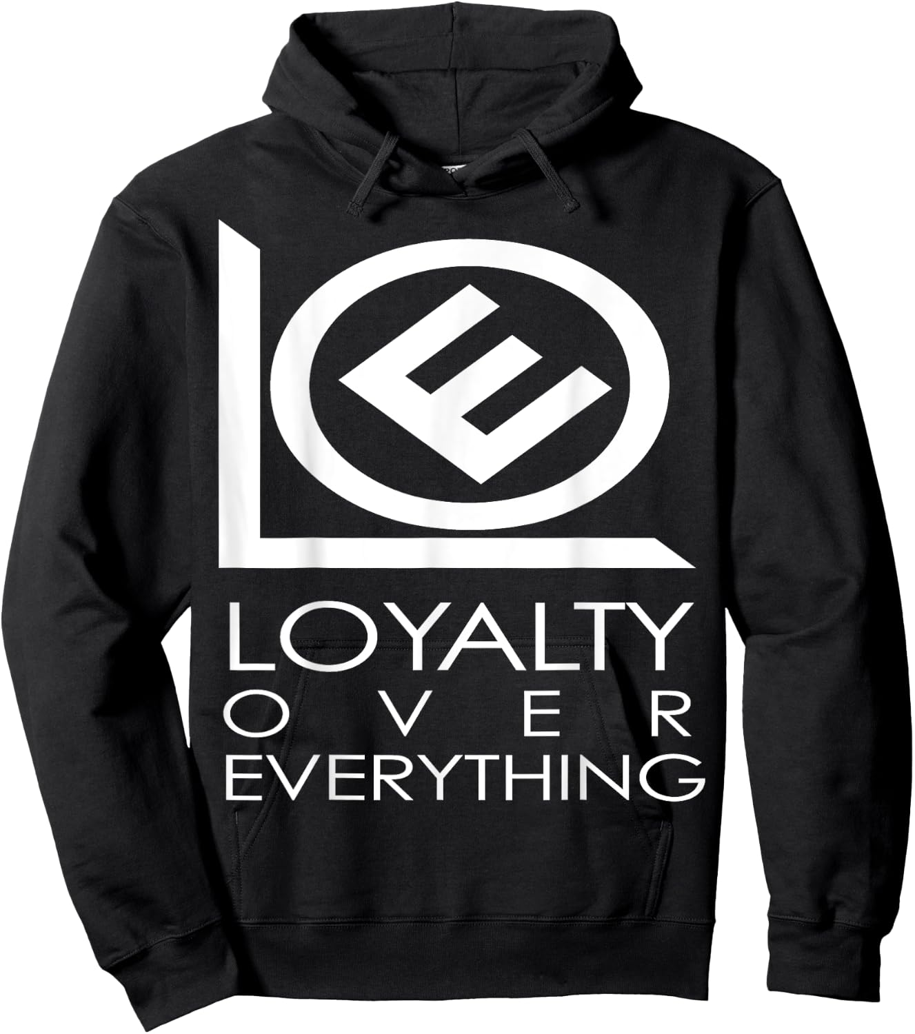 Loyalty Shirt Hoodie - Hoodie | Black